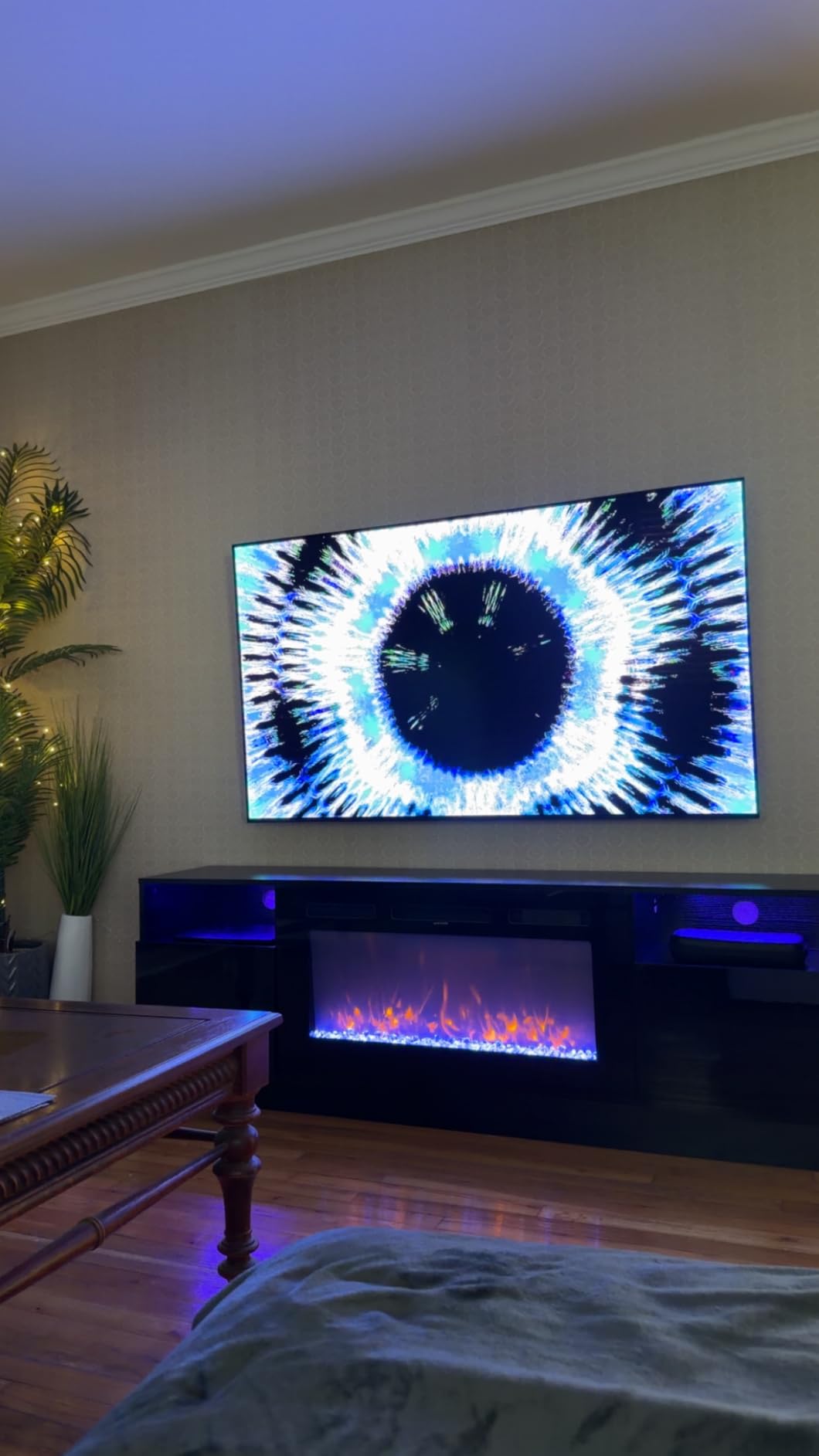 oneinmil Fireplace TV Stand with 36