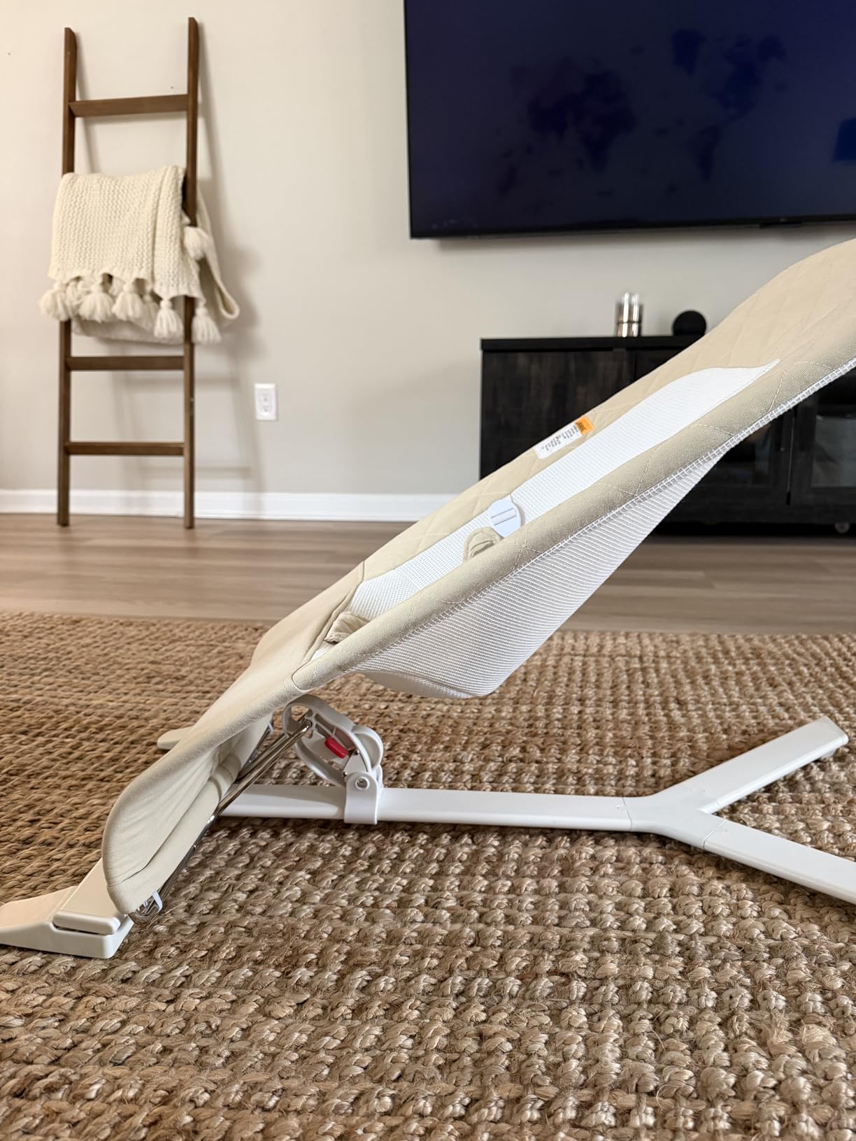 Baby Delight Alpine Wave Deluxe Infant Swing, Driftwood Grey | Infants 0 - 6 Months, Automated Motion Baby Lounger Seat, 5 Different Speeds with Time Settings, 3 Point Safety Harness customer photo 2