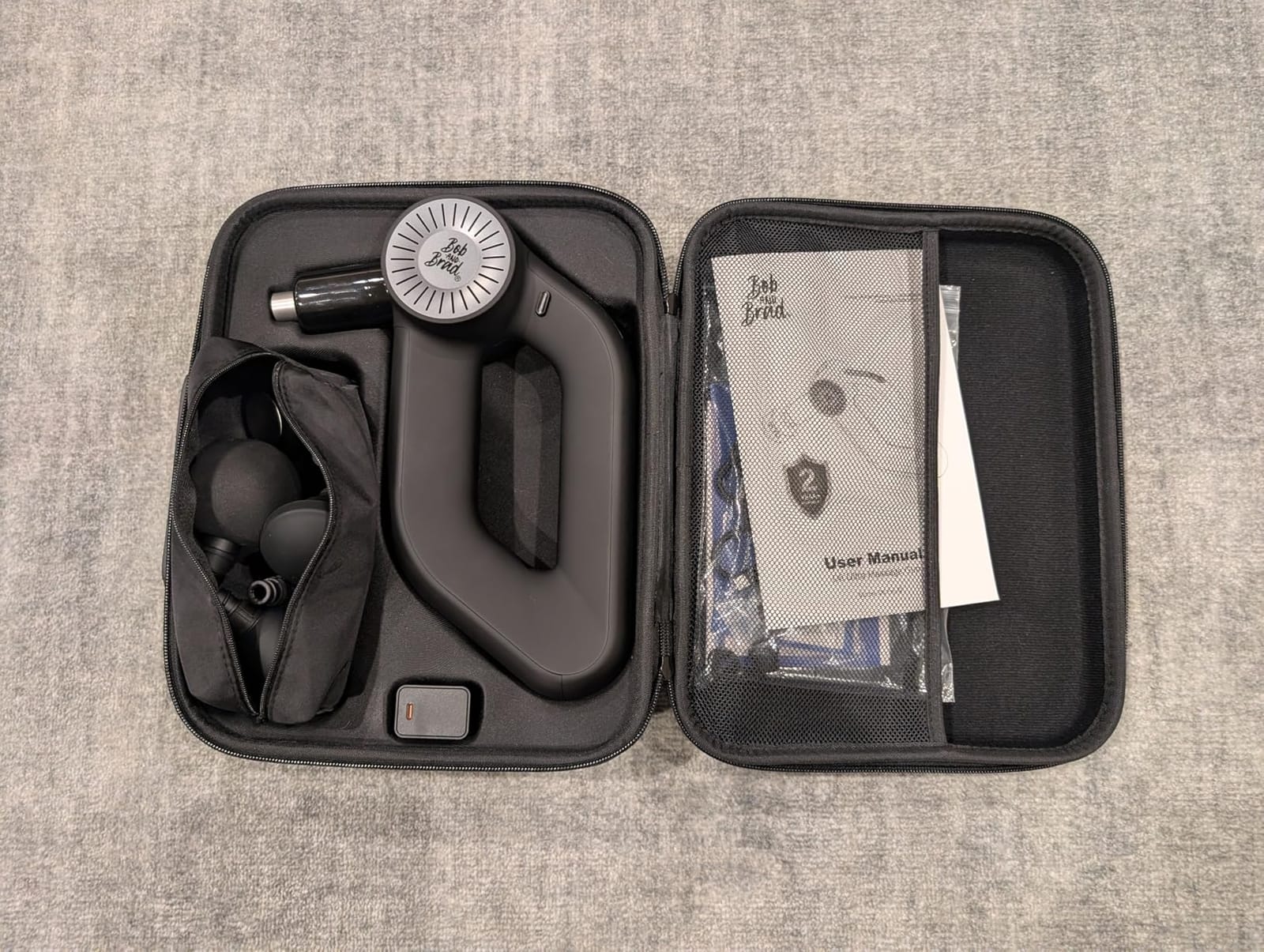 BOB AND BRAD D6 Pro Massage Gun Deep Tissue Percussion with 16mm Amplitude 85lbs Stall Force, FSA Eligible & HSA Approved Professional Muscle Massager for Athletes, Quiet Electric Back Massager customer photo 1