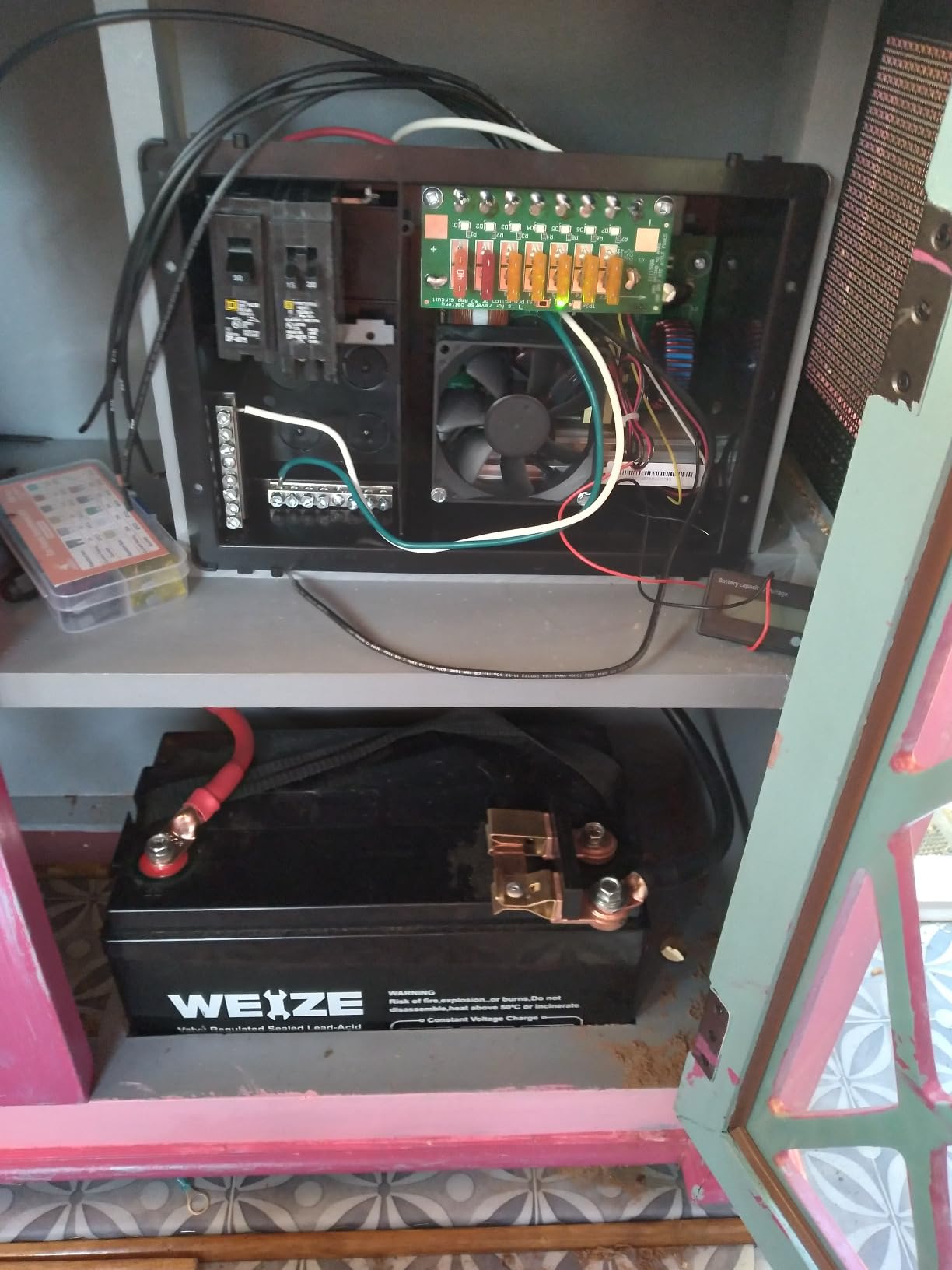 WEIZE 12V 100Ah Deep Cycle Battery, Group Size 31 Battery for RV, Solar, Camping, Cabin, Marine and Off-Grid System, 1150A Max Discharge Current, 3% Self-Discharge Rate customer photo 2