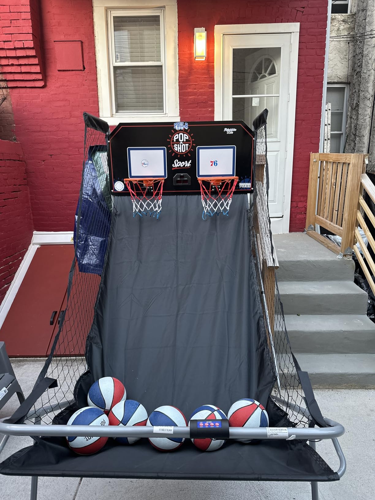 Pop-A-Shot Official Dual Shot Sport Arcade Basketball Game | Indoor Basketball Arcade Machine with 10 Game Modes, Dual Hoops, Foldable Design customer photo 1