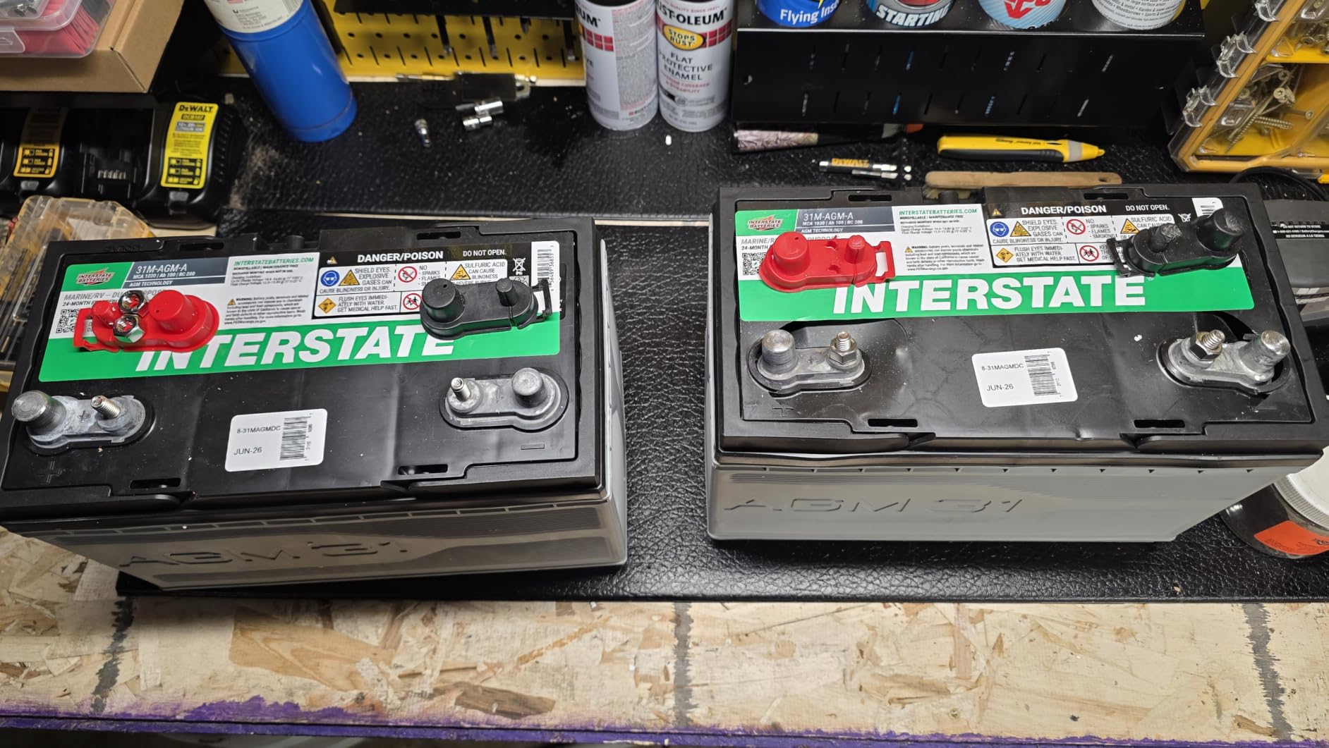 Interstate Batteries Marine/RV Battery 12V 100Ah 825CCA Group 31M AGM customer photo 2