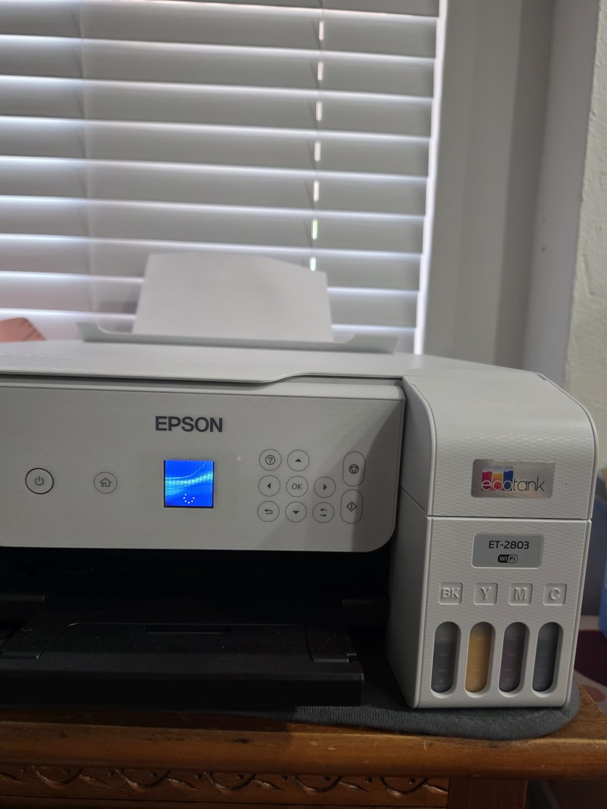 Epson EcoTank ET-2803 Wireless Color All-in-One Supertank Printer (Popular Conversion for Sublimation with Sublimation Ink) customer photo 1