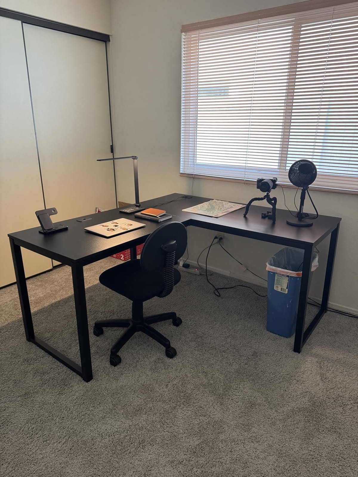 SHW 55 x 60 Commercial-Grade L-Shape Corner Office Computer Desk, Black | 10-Year Limited Warranty customer photo 1