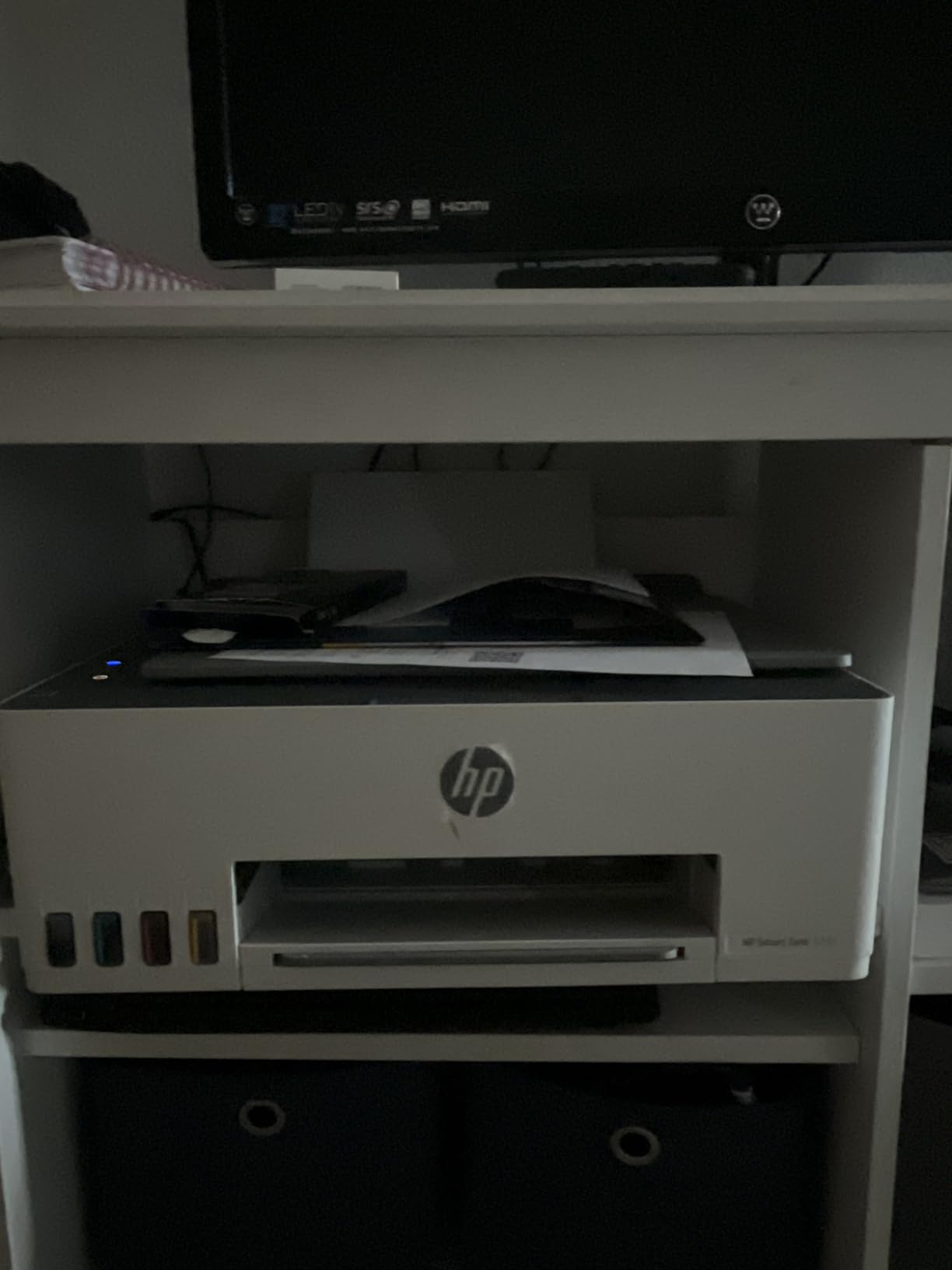 HP Smart Tank 5101 Wireless All-in-One Refillable Printer, Scanner, Copier with 2 Years of Ink Included, Wireless (2.4ghz only) Printer-For-Home use (1F3Y0A) customer photo 2