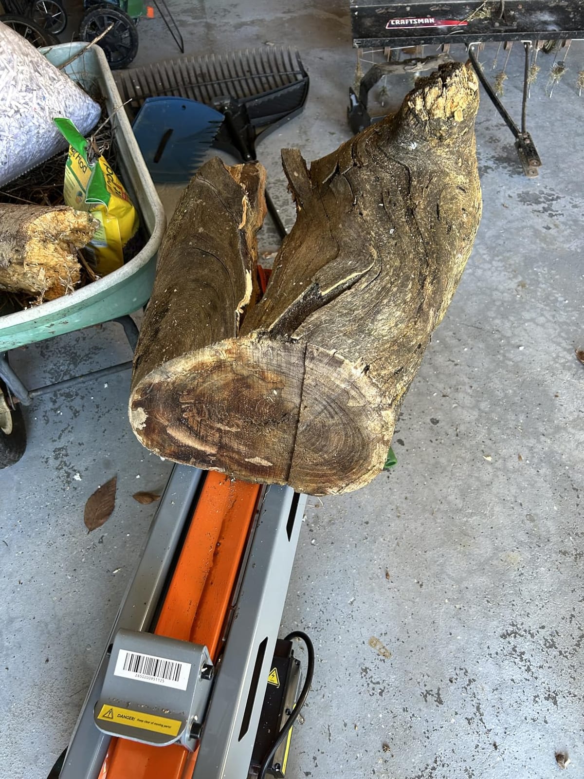 YARDMAX YS0650 6.5 Ton Electric Log Splitter customer photo 2
