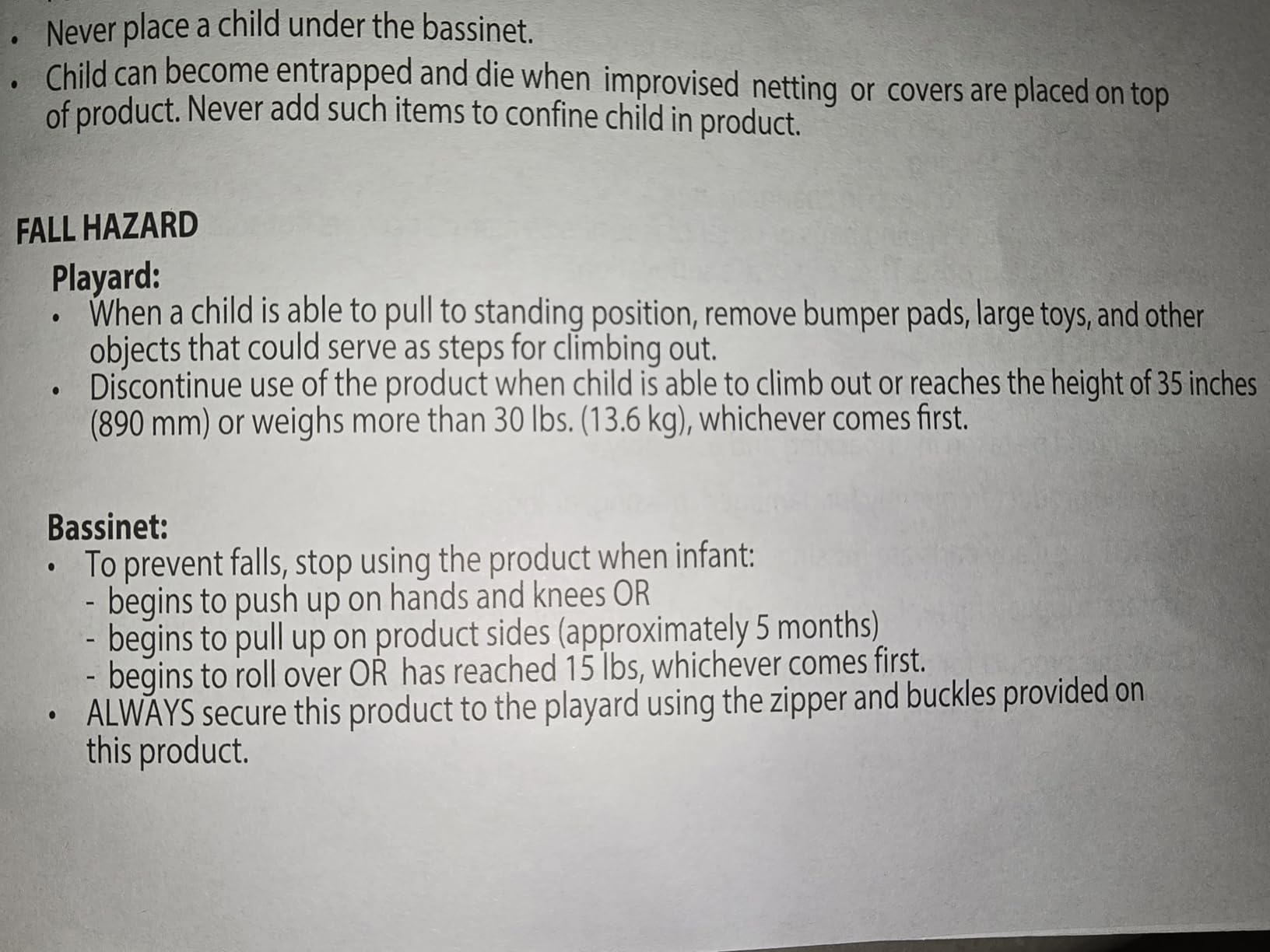 Pamo Babe Pack and Play 4-in-1 Baby Playard with Bassinet & Changing Table, Black customer photo 2