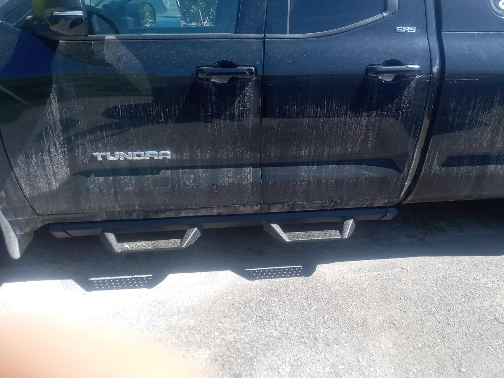 SMANOW Running Boards for 2019-2026 Silverado/GMC Sierra 1500 Crew Cab | 2020-2026 2500HD 3500HD, 4.7