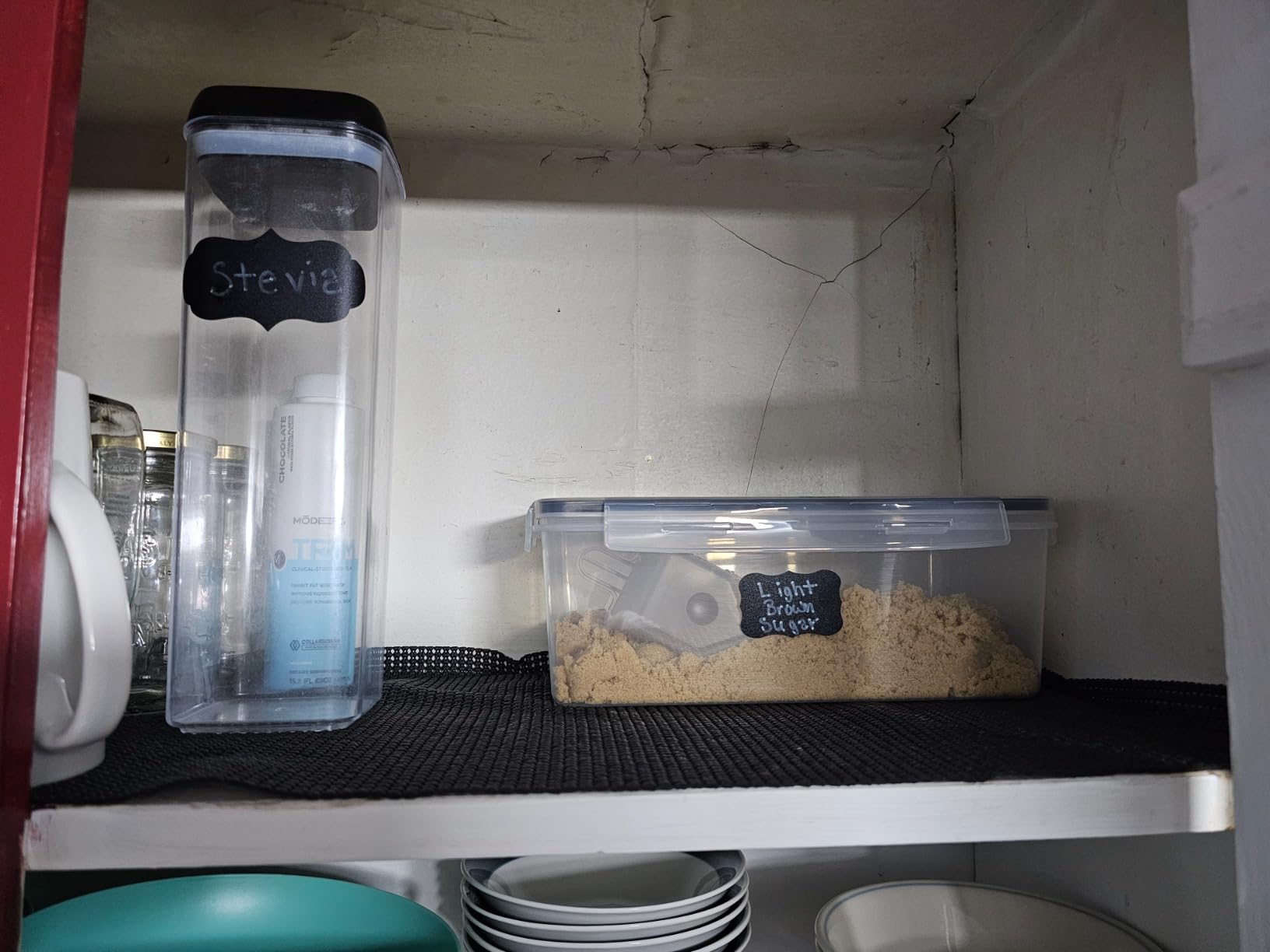 Vtopmart Pasta Storage Containers, 8 Pack, 3.2L Airtight Canisters | Horizontal Storage Design, Easy Access, Airtight BPA-Free Containers, Reusable Labels & Measuring Cups Included customer photo 2