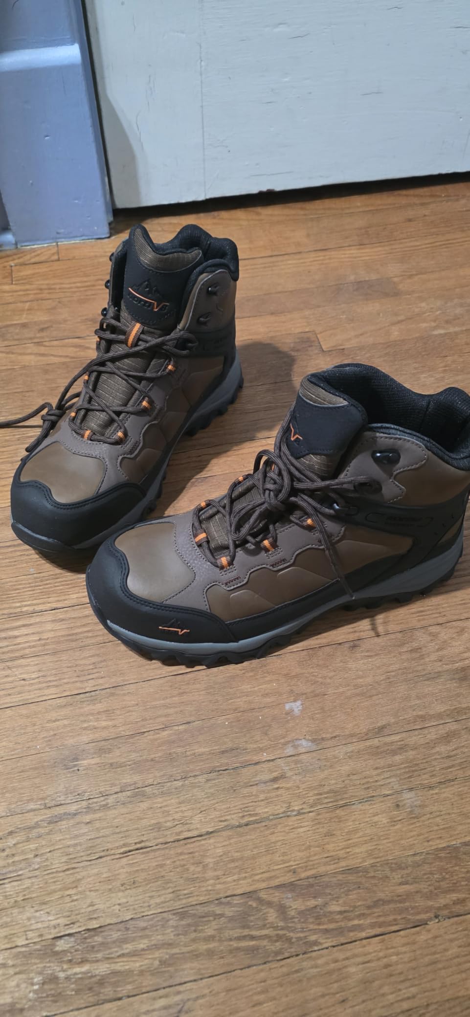 NORTIV 8 Men's Waterproof Steel Toe Work Boots | Slip Resistant ASTM-certified Safety Toe Boots for Men for Construction,Warehouse,Industrial and Daily Work,Paladin-Steel customer photo 2