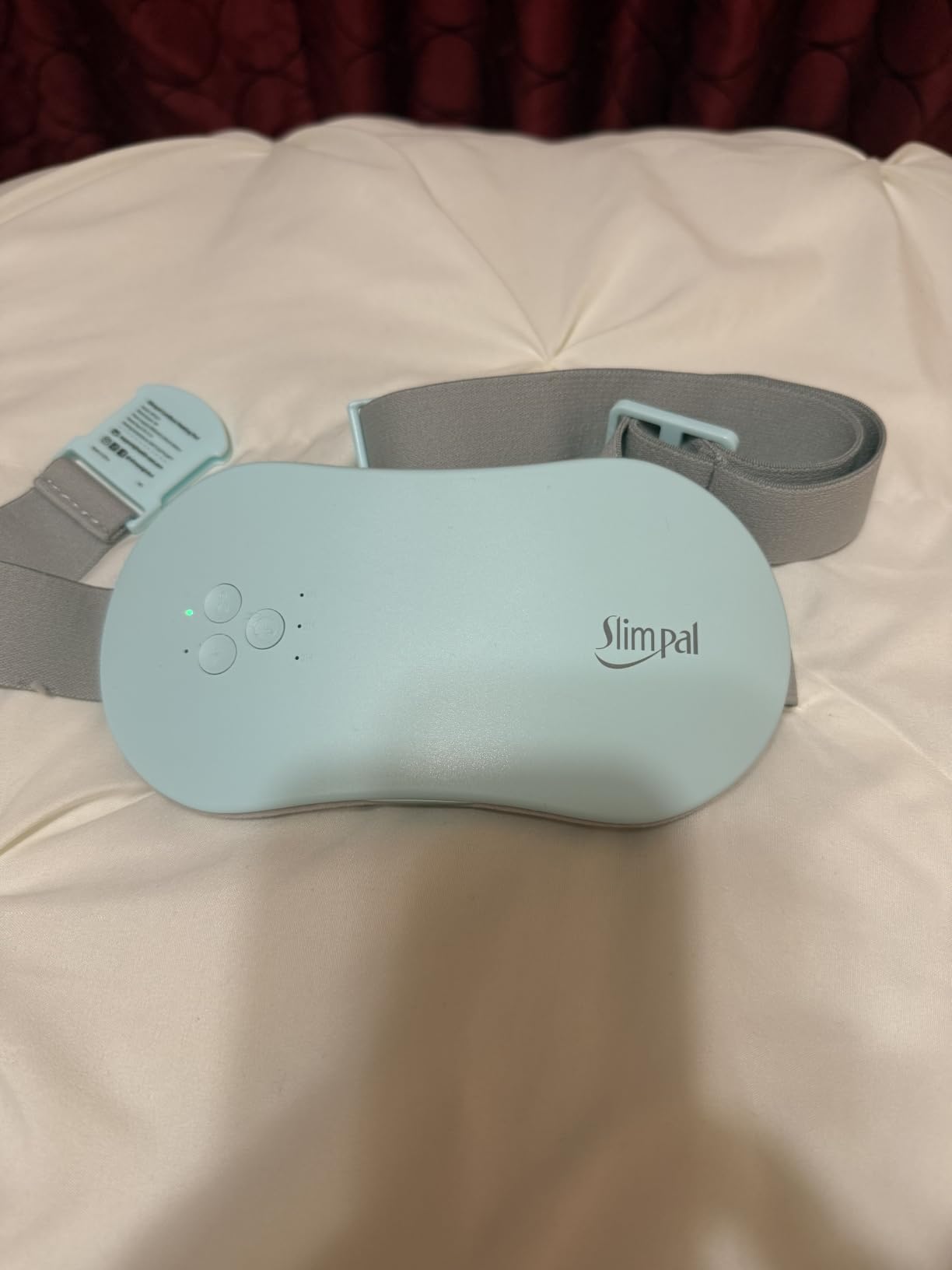 Slimpal Portable Heating Pad for Period Cramps, FSA Eligible HSA Heat Pad | Menstrual Electric Wearable Heat Belt for Menstrual Cramps Relief, Christmas Stocking Stuffers Gifts for Women Her Girl, Aqua customer photo 1