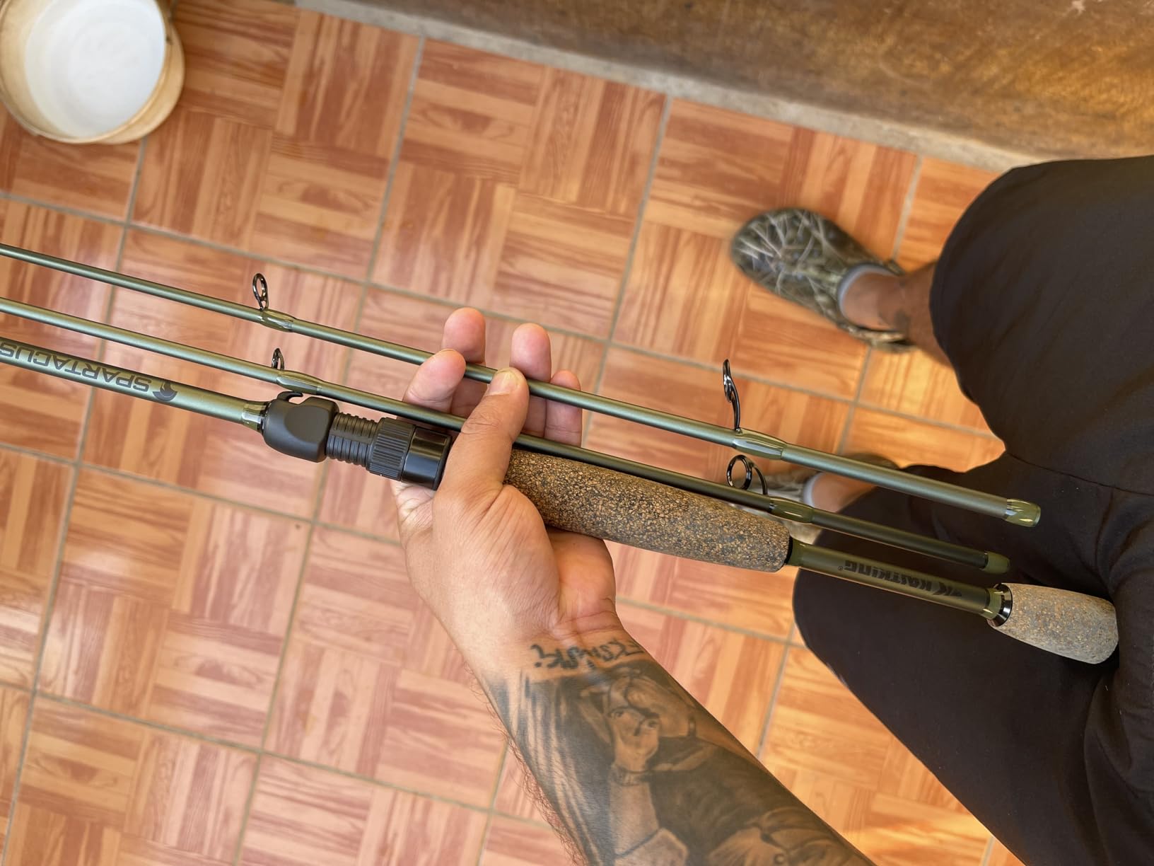 KastKing Spartacus II Twin-Tip Spinning & Casting Fishing Rods | 2-Piece Rods with Extra Tip Section, IM6 Graphite Blanks, PTS Power Transition System, KastFlex Tech, Rubber Cork Handle customer photo 1