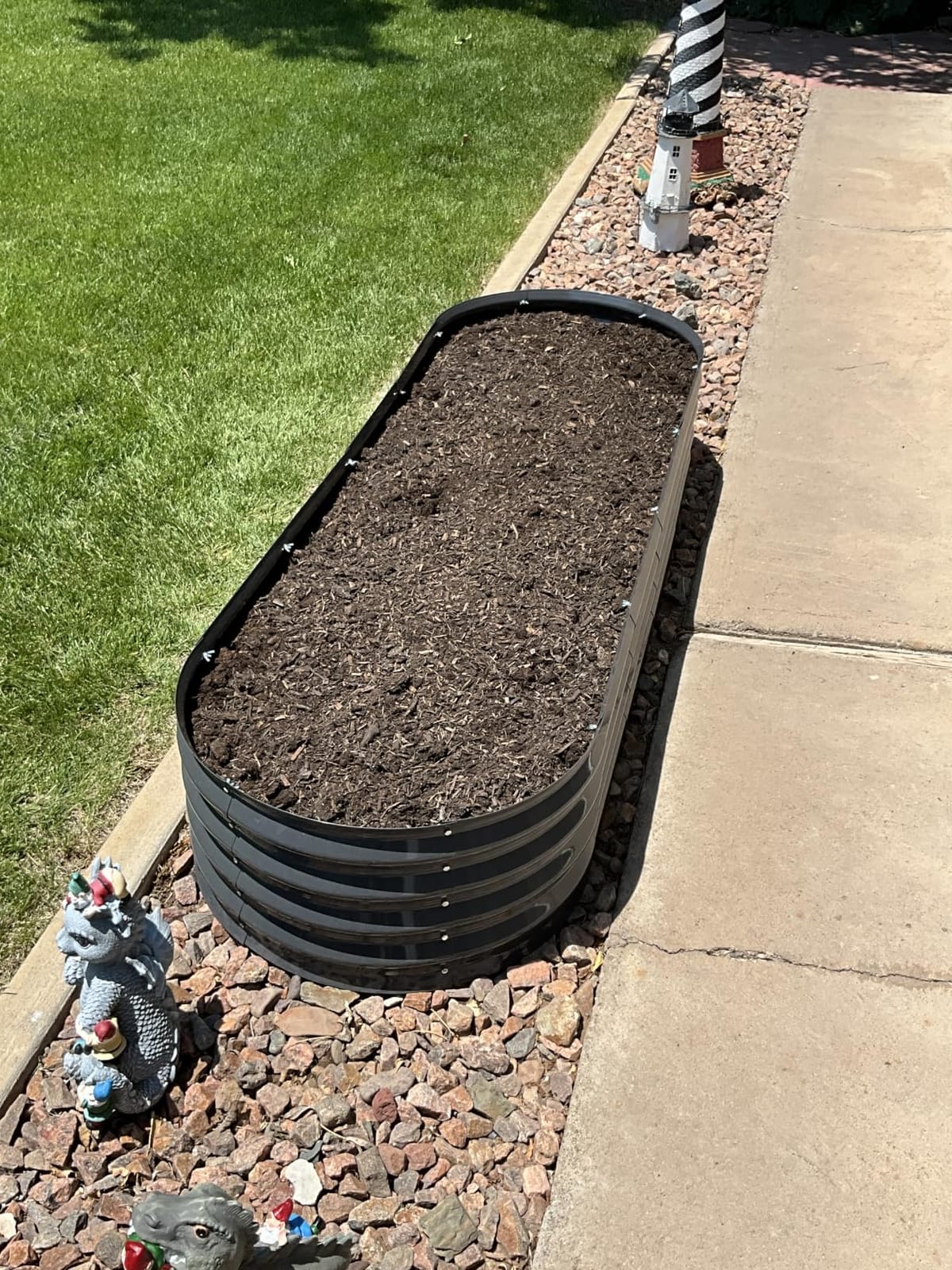 Utopia Home Galvanized Raised Garden Bed Kit 4x2x1ft, Planter Box Raised Garden Beds Outdoor, Easy Assembly Metal Raised Bed for Gardening Vegetables, Fruits, Flowers - Pack of 01 - Silver customer photo 1
