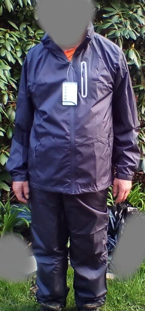 SWISSWELL Men's Waterproof Golf Rain Suit Rain Gear Jacket and Pants Lightweight for Golf Fishing Big and Tall S-5XL customer photo 1