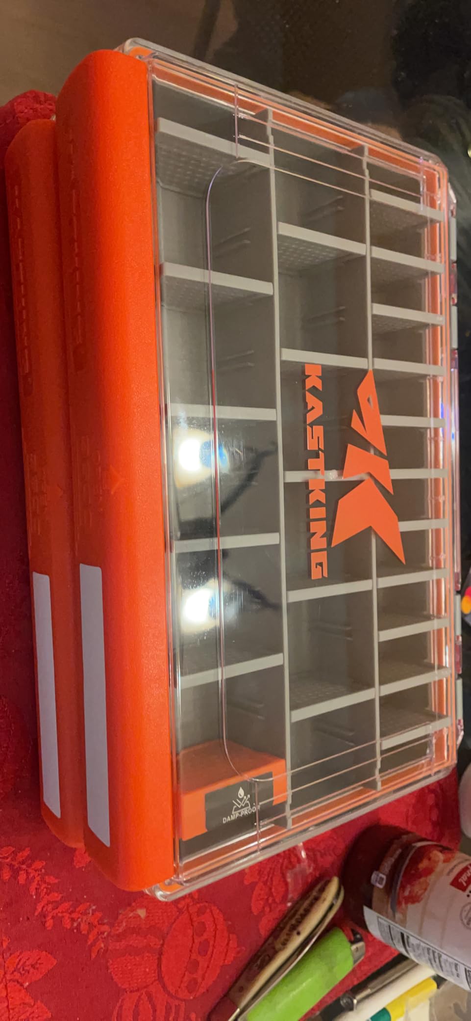 KastKing HyperSeal Waterproof Tackle Box, 3600 Tackle Trays, 2 Packs customer photo 2