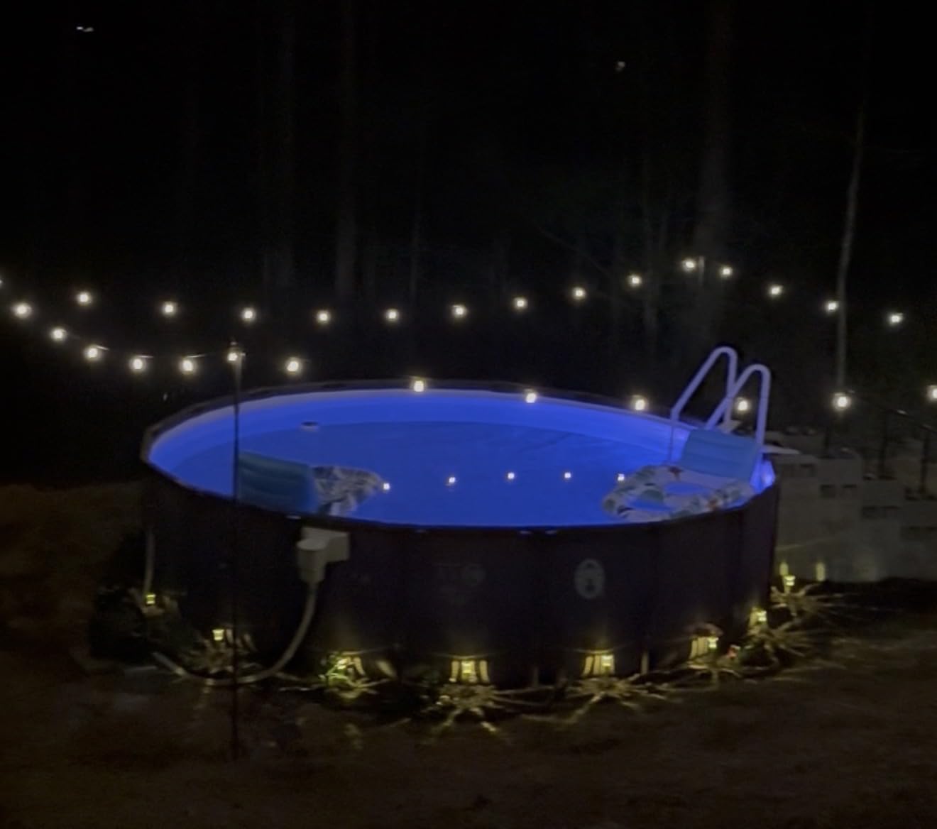 Pool Lights, Upgraded Rechargeable Submersible LED Lights with Remote IP68 Waterproof 16 Colors Hot Tub Underwater Pool Lights for Above Ground Inground Pool, Bath, Party, Vase 2 Pack customer photo 1