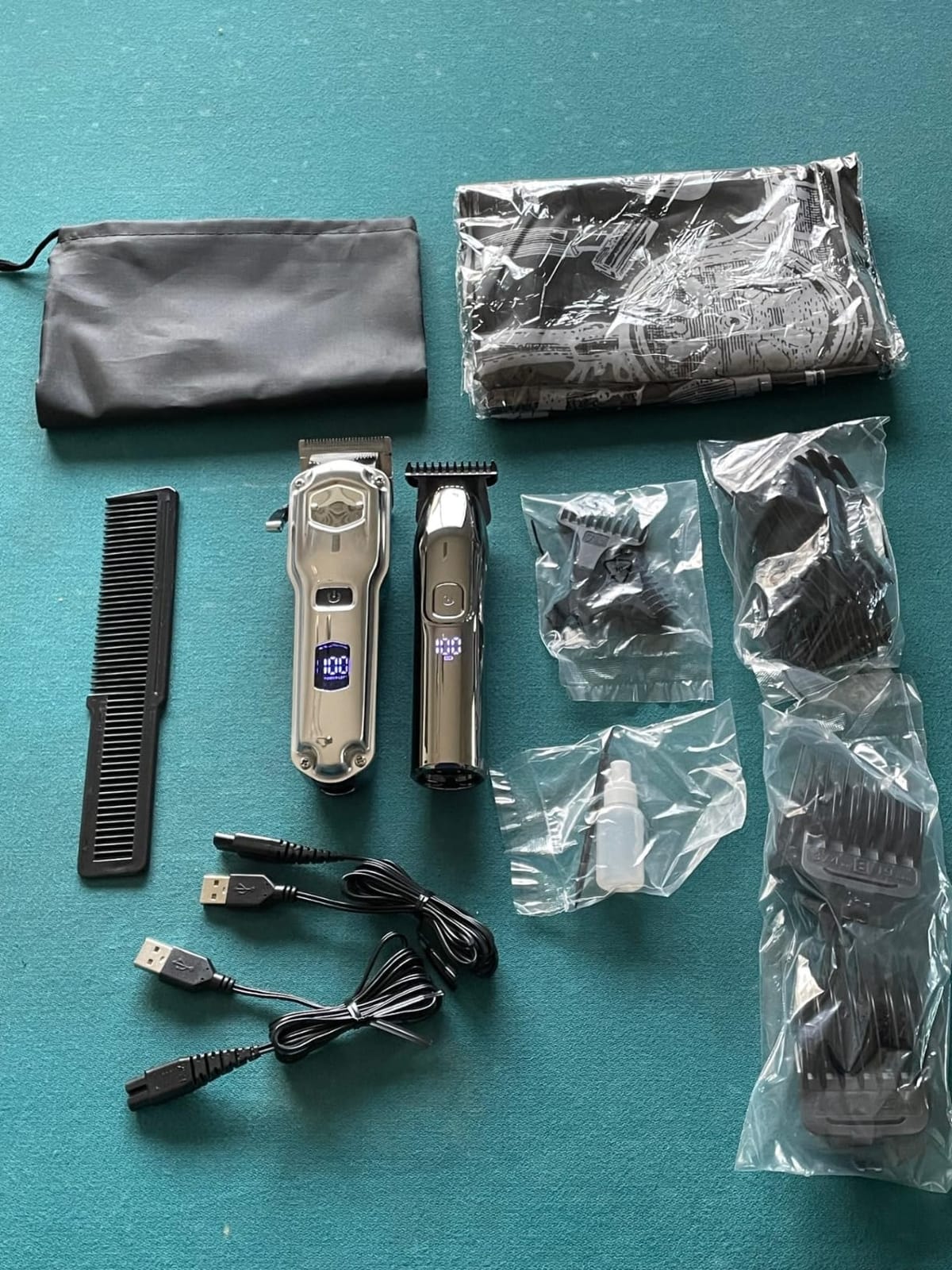 Jack & Rose Clippers and Trimmers Set, Cordless Hair Clippers for Men, Barber Clippers Set customer photo 1