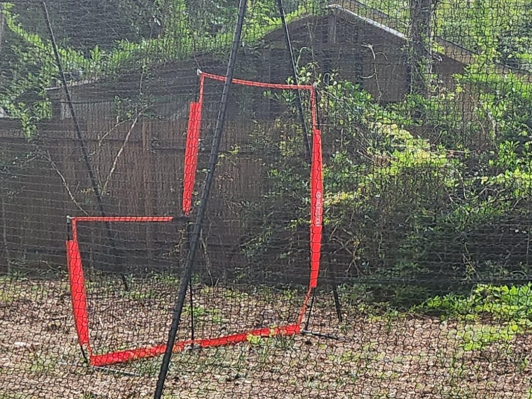 GoSports Baseball & Softball Pitching Screens - L Screen or I Screen - Pitcher Protection Net customer photo 1