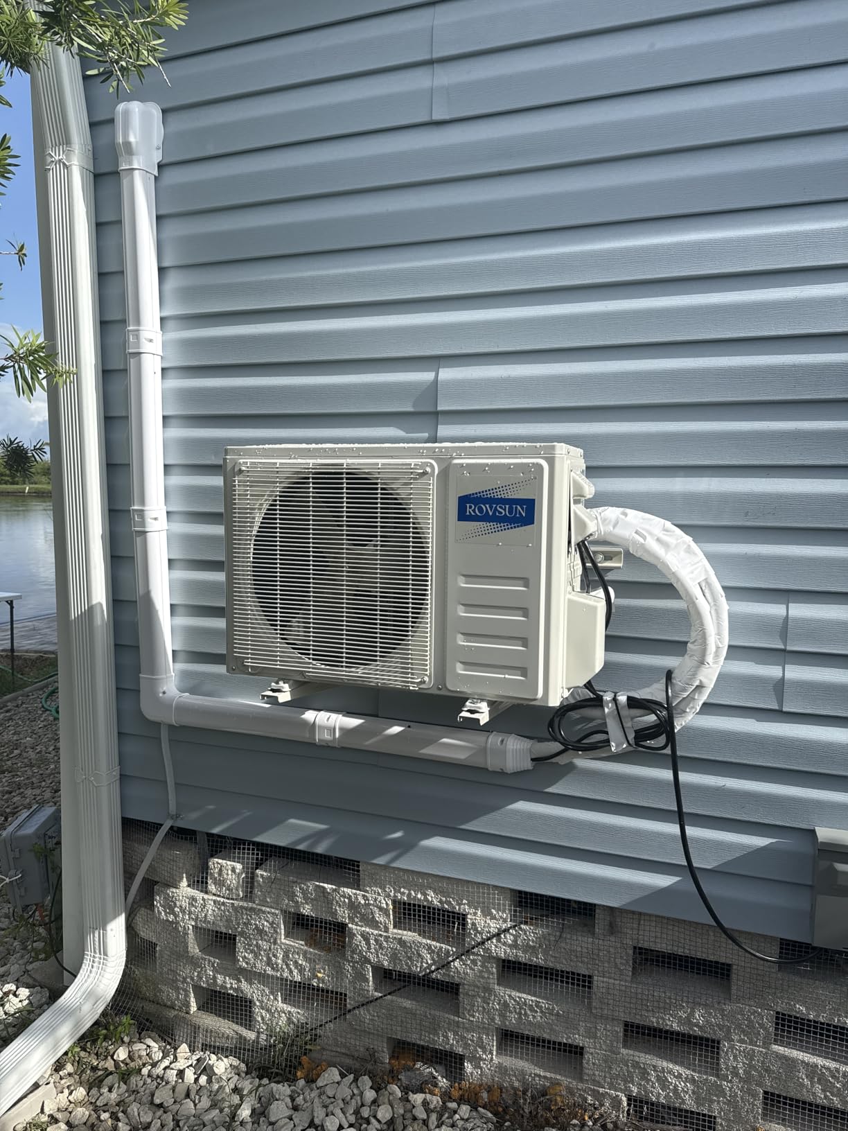 ROVSUN 9000 BTU Wifi Enabled Mini Split Air Conditioner & Heater with Inverter, 20 SEER2 Energy Saving 115V Ductless Split AC Unit with Pre-Charged Condenser, Heat Pump & Installation Kit customer photo 2