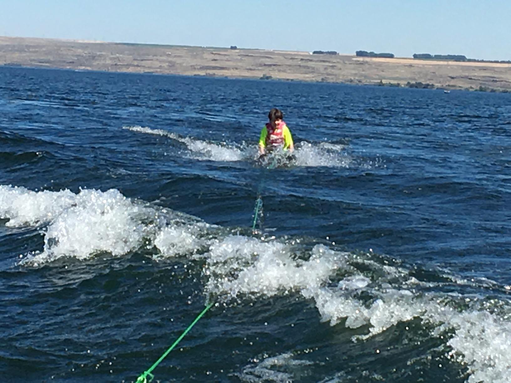 O'Brien Radica Towable Kneeboard for Watersports, Blue customer photo 2