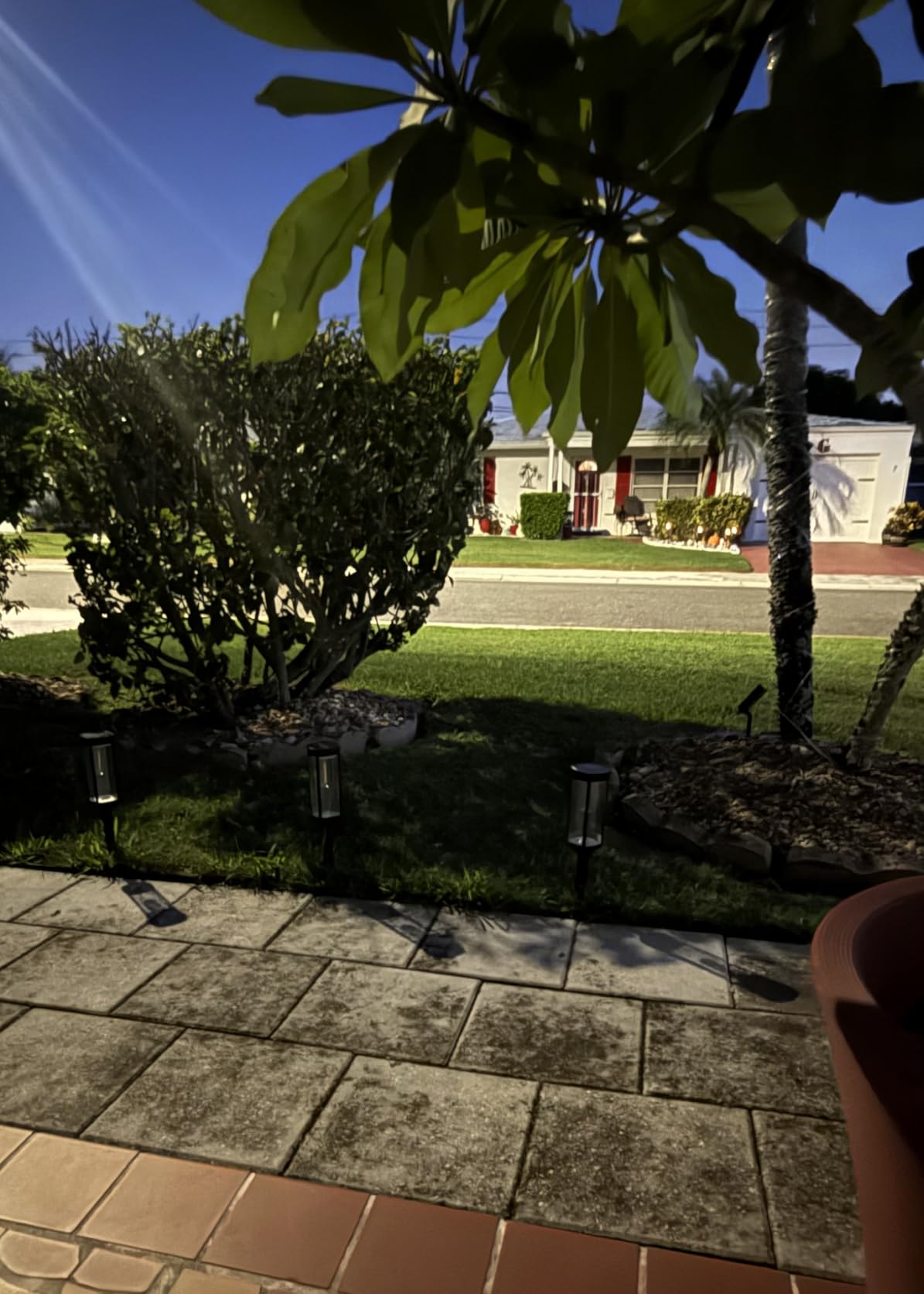 BITPOTT Bright Solar Pathway Lights Outdoor, 8 Pack Solar Powered Garden Lights Waterproof IP65, Auto On/Off Outdoor Light for Lawn Patio Walkway Driveway Decor Landscape Lighting customer photo 2