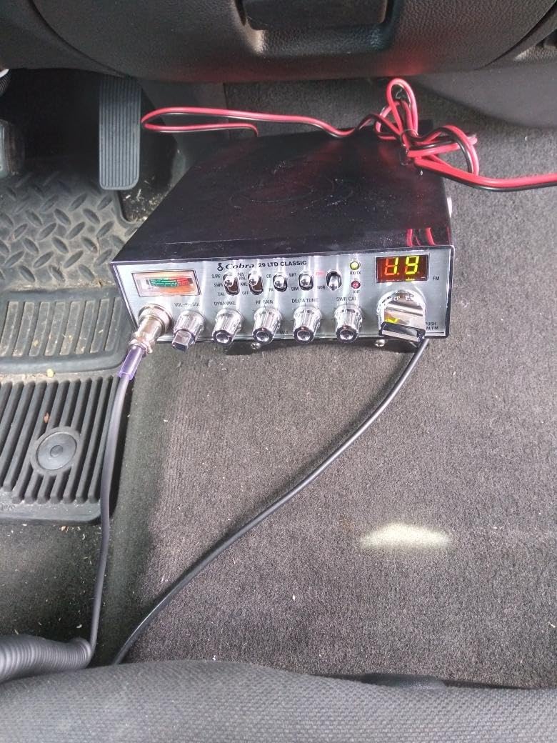 Cobra 29 LTD Classic AM/FM Professional CB Radio - Easy to Operate, Emergency Radio, Instant Channel 9, 4-Watt Output, Full 40 Channels, Adjustable Receiver and SWR Calibration customer photo 1