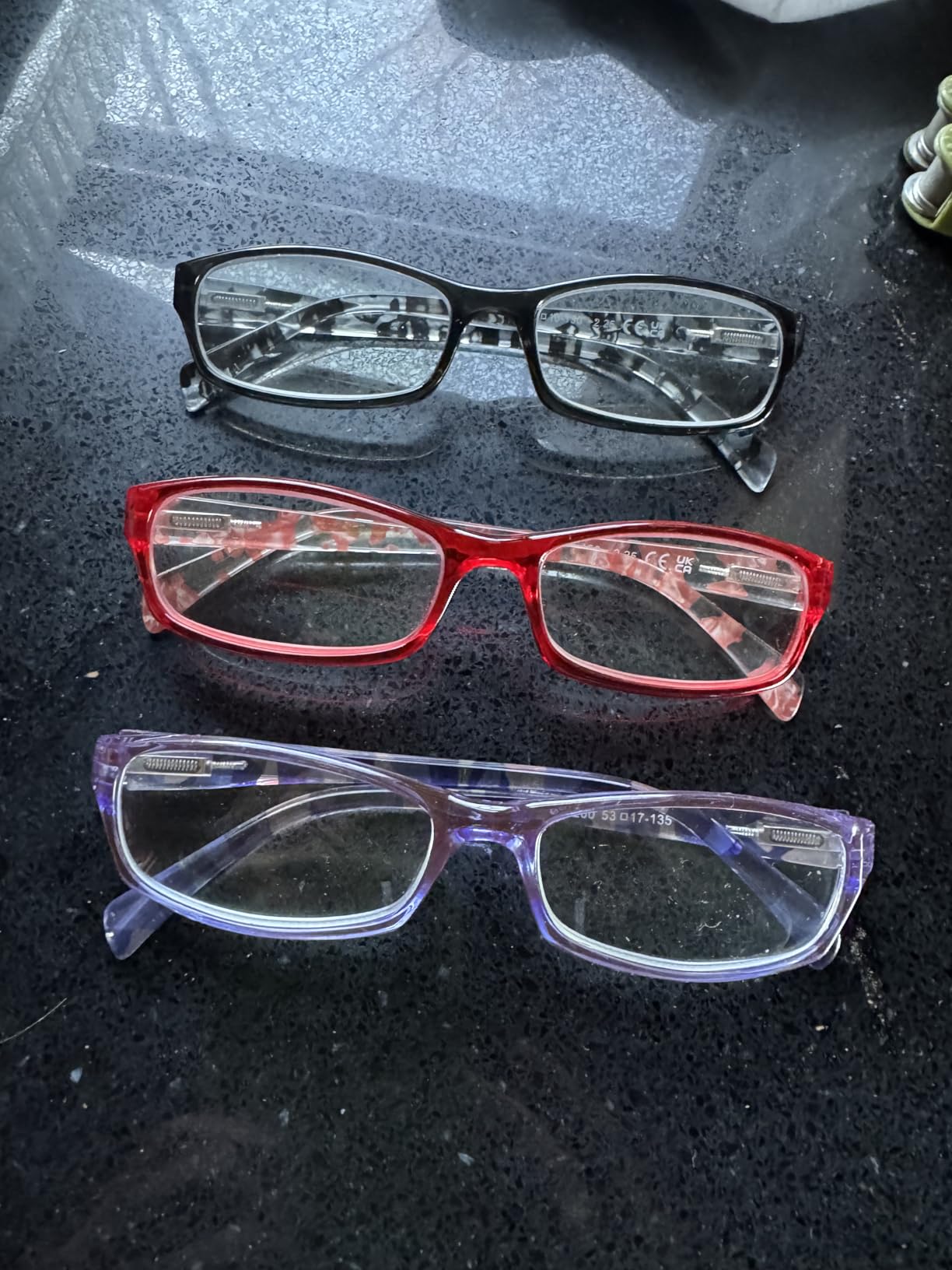 Gaoye 2.5 Reading Glasses for Women, 6 Pack Fashion Readers, Spring Hinge Eye Glasses, Blue Light Reading Glasses customer photo 2