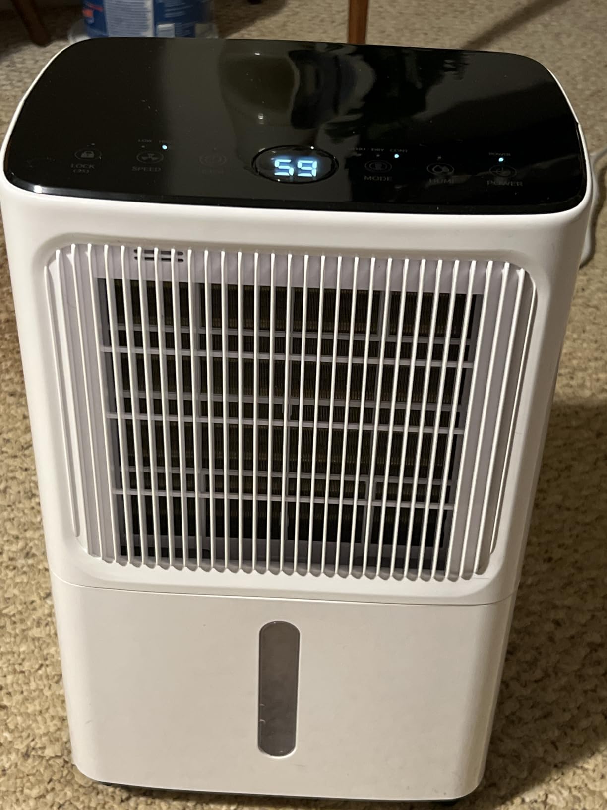 VEAGASO 34 Pint/D, 2500 Sq.Ft Dehumidifier for Basement with Drain Hose | Dehumidifiers for Home, Bathroom, Bedroom - 3 Modes, 24H Time, 40dB, 0.53 Gallon Water Tank, Intelligent Humidity Control customer photo 2