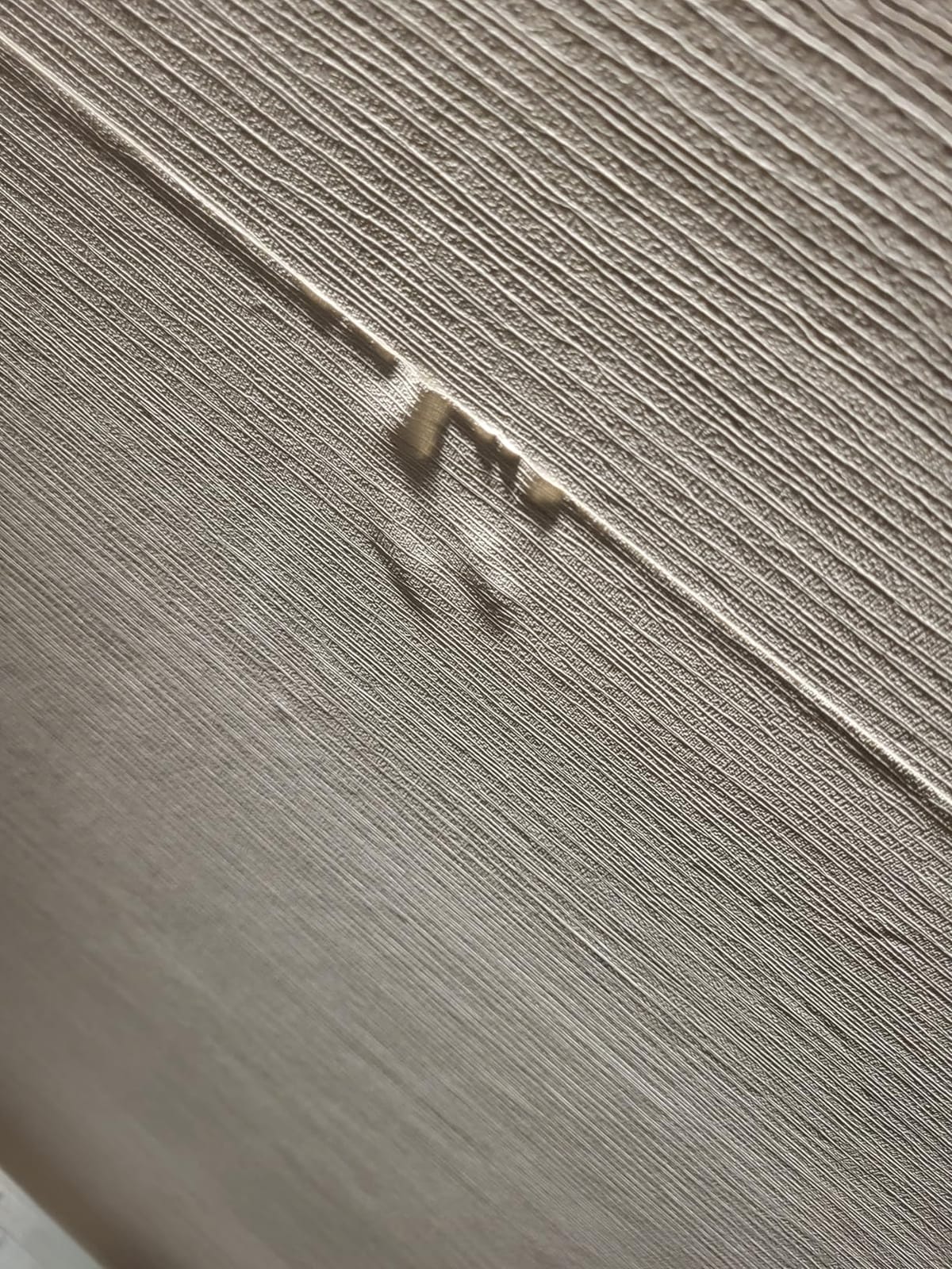 Haimin Grasscloth Textured Wallpaper 24in X 393in Fabric Contact Paper White Wall Paper Linen Peel and Stick Self-Adhesive Thick Vinyl Embossed Film Wallpaper (White) customer photo 1