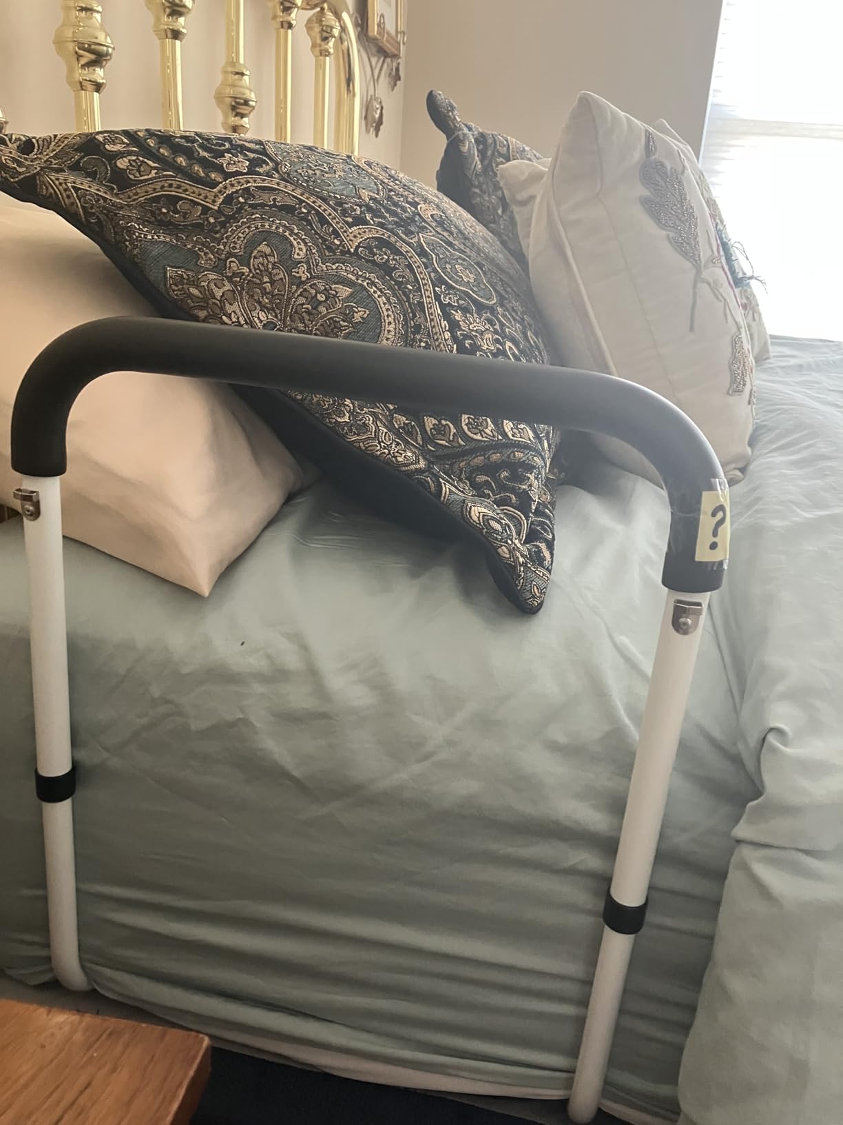 KingPavonini Bed Rails for Elderly Adults Safety, 380 LBS, Model BM03-1 | ASTM Approved, 2026 Upgraded Adjustable Bed Cane, Non-Slip Ergonomic Handle & Storage Bag, Tool-Free Bed Railings for Seniors customer photo 2