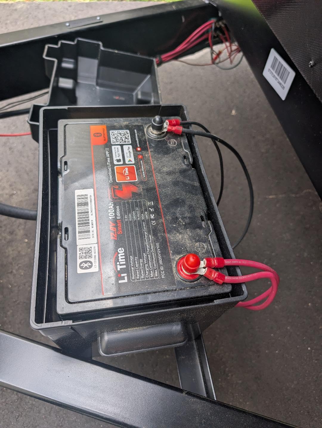 Litime 12V 230Ah Deep Cycle LiFePO4 Battery for RV, Camper, Travel Trailer | Group 4D, 200A BMS, Max. 15000 Cycles, IP65 Waterproof, Low Temp Protection, Max 4P4S, 2944Wh, for Solar, Off-Grid, Marine customer photo 1