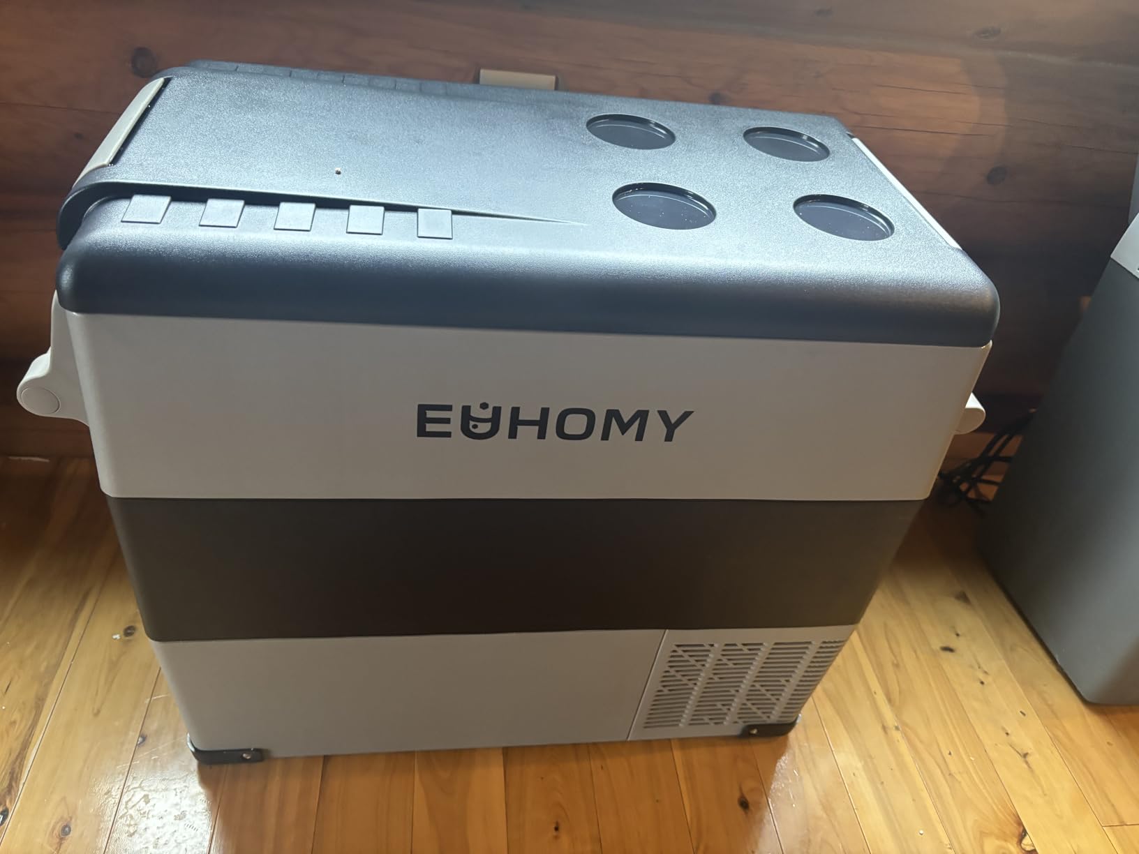 EUHOMY 48QT 12 Volt Refrigerator, -4℉~68℉ Portable Freezer for Car | No Ice Needed, 12V&100-240V, Compressor Cooling, ECO/MAX Modes, 3-Level Battery Protection, Truck/Travel/Home Use, Low Noise customer photo 2