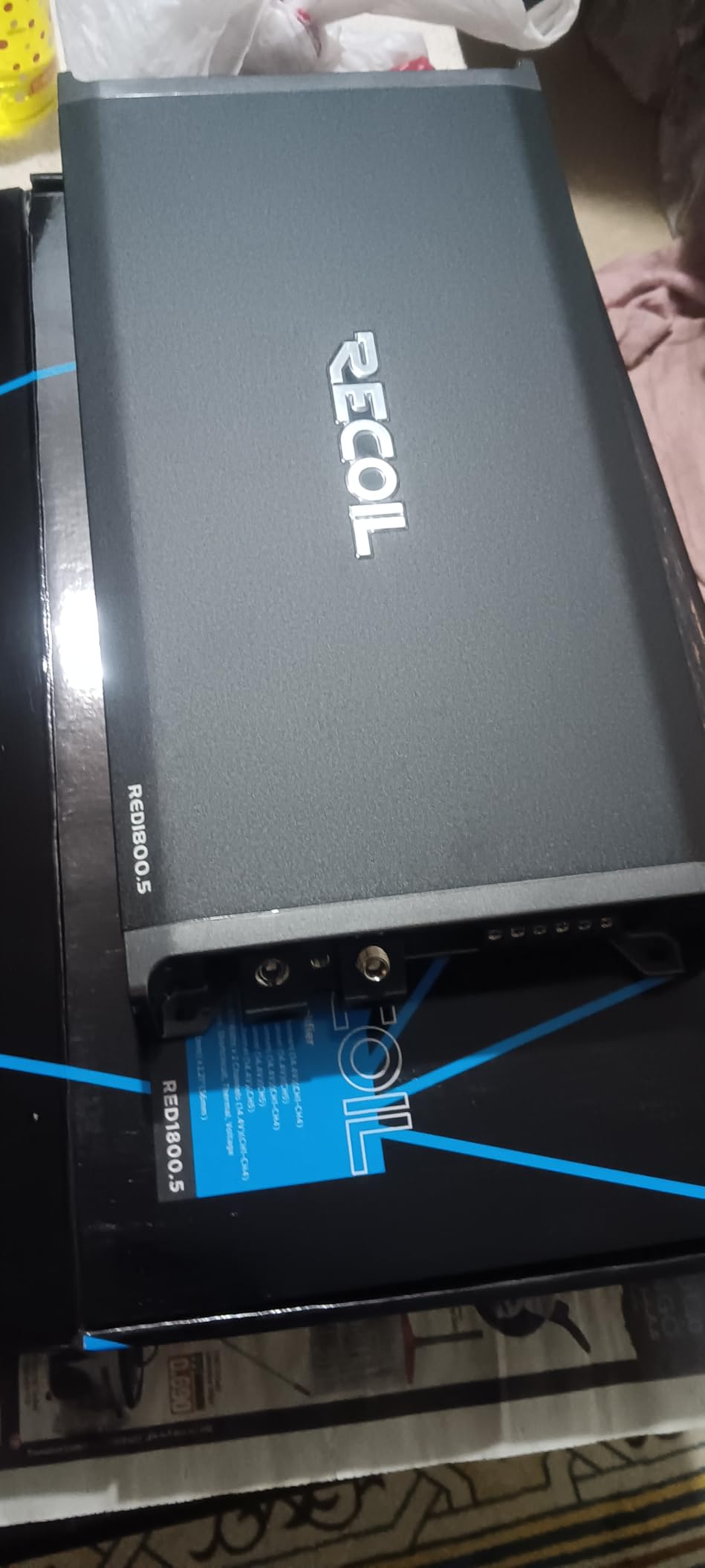 Recoil RED1800.5 Class-D Car Audio 5-Channel Amplifier 1800W Max Power customer photo 2