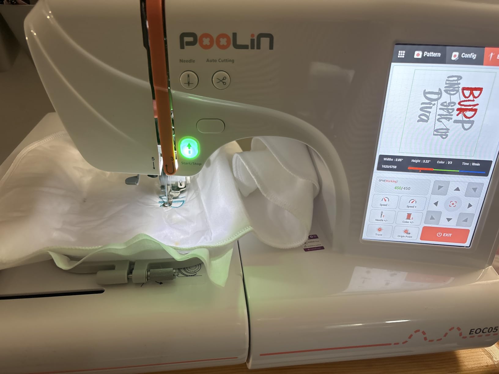 Poolin EOC05 Embroidery Machine for Beginners, 4