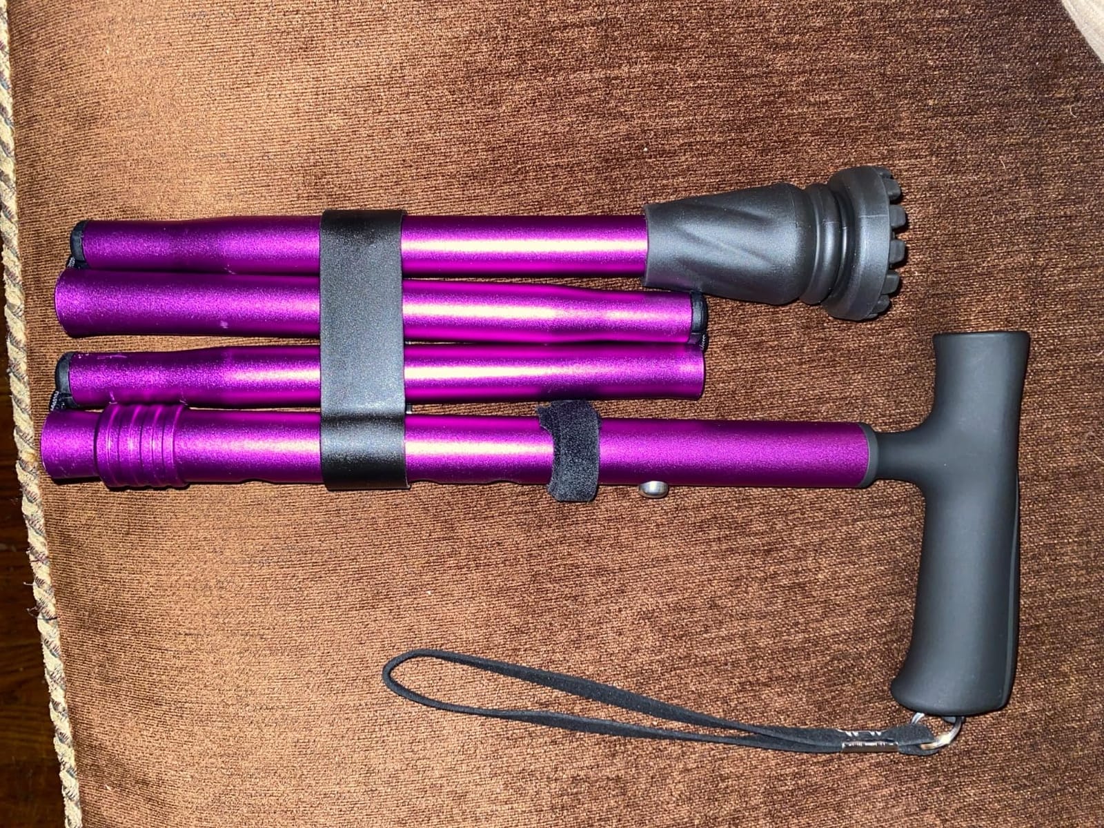 GPTCAMP Walking Cane T Handle Slip Resistant Adjustable for Men Women customer photo 1