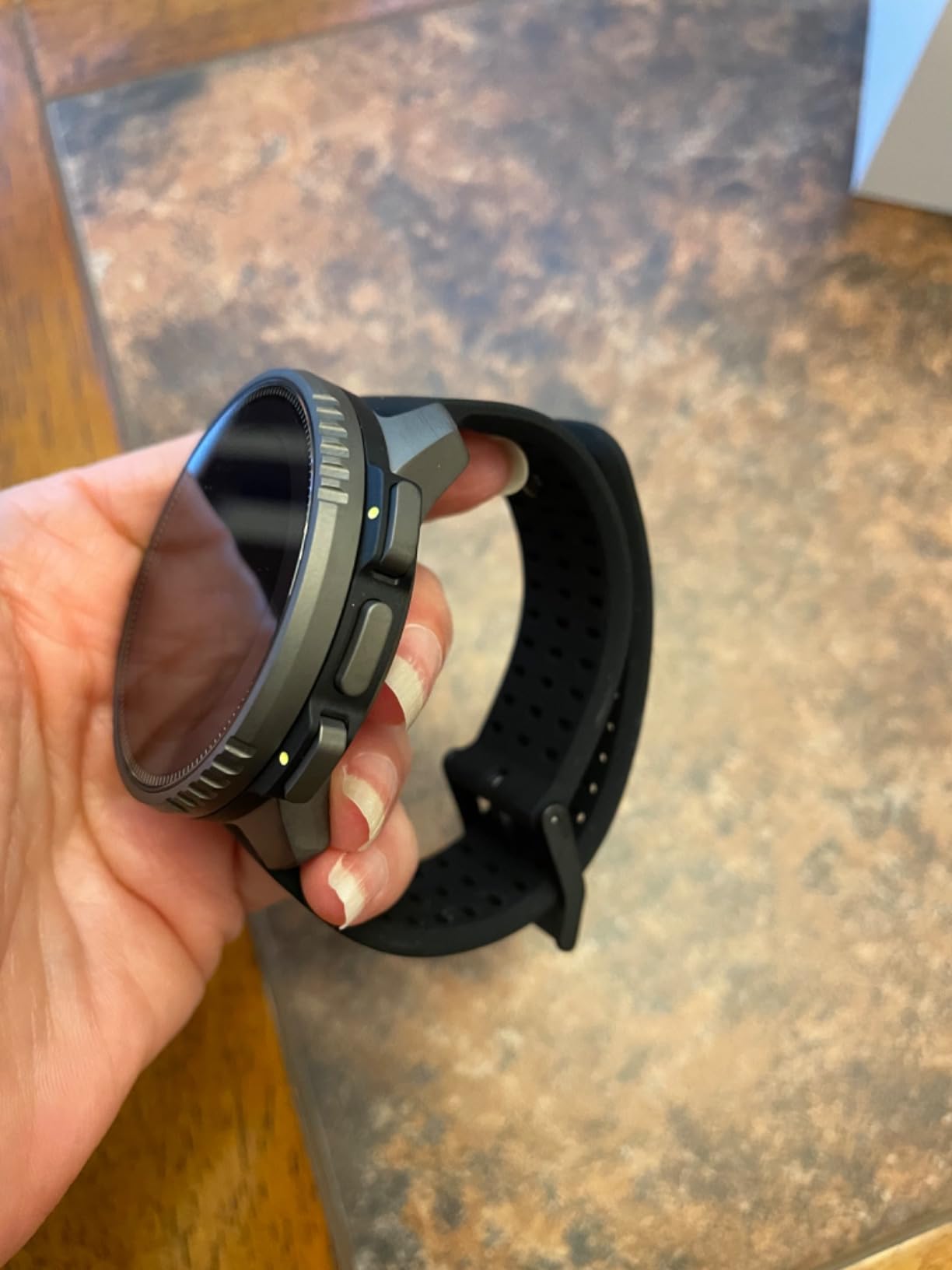 SUUNTO Vertical GPS Sports Watch, Solar Charging 95+ Sports, Sand Ti | Offline Maps, 60-day Battery Life, Dual-Band GNSS, Outdoor Training & Expedition, SUUNTO App, Adventure Watch customer photo 2