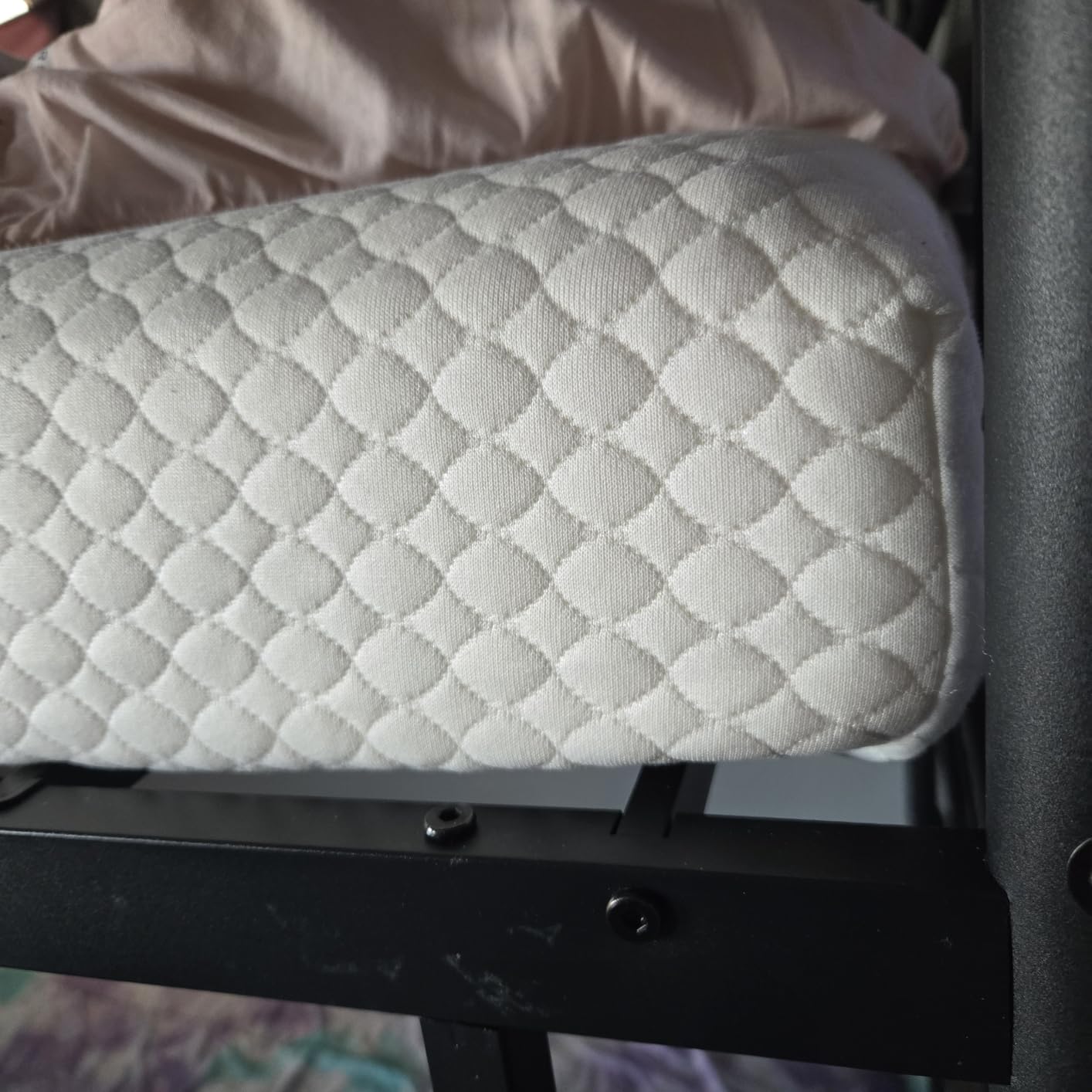 FDW 5 Inch Twin Mattress, Medium Firm, Gel Memory Foam, Pressure Relief, Cooling Foam, Removable and Washable Cover, Bed in a Box, CertiPUR-US Certified customer photo 2