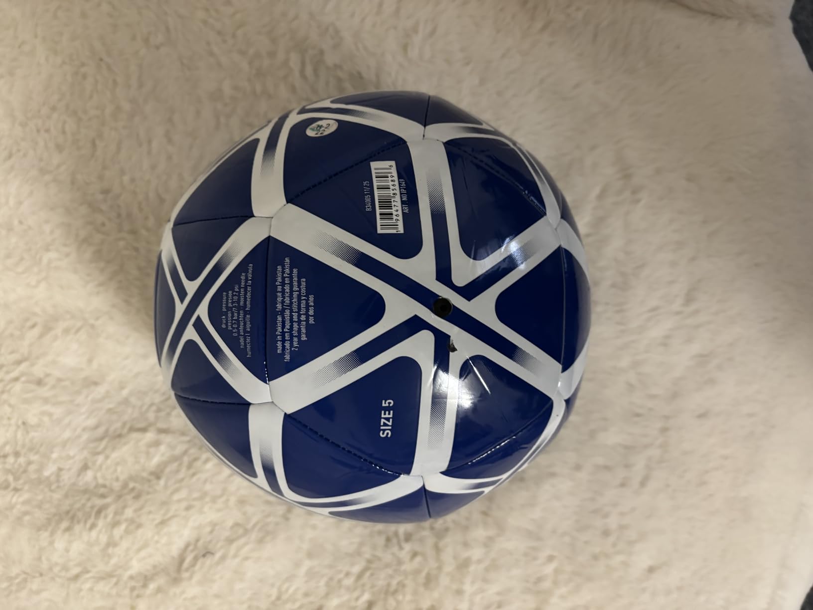 adidas Starlancer Club Soccer Ball customer photo 1