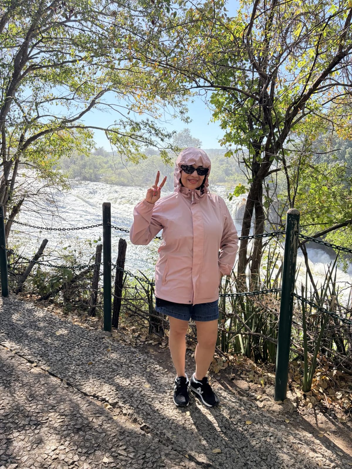 Women's Rain Jacket Waterproof Lightweight Packable Raincoat customer photo 1