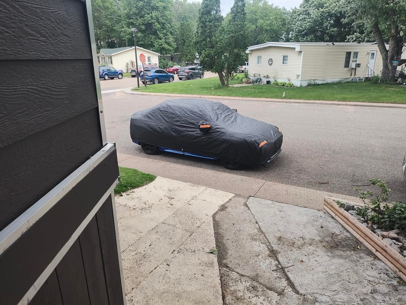 30 Layers Car Cover for Automobiles All Weather Waterproof, Outdoor Snowproof UV Protection Windproof, Door Zipper, Soft Cotton, Heavy Duty Universal Car Covers, (Black, Fit Sedans 171