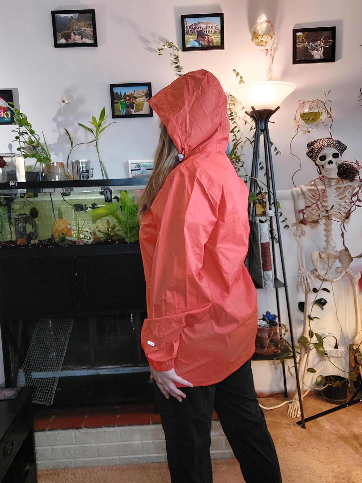 33,000ft Men's Packable Rain Jacket Lightweight Waterproof Golf Raincoat customer photo 1