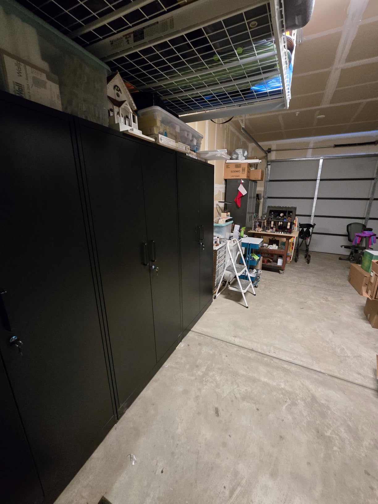 Yizosh Metal Storage Cabinet with Lock - 72