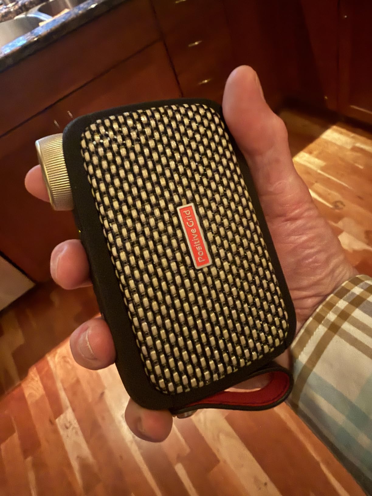 Positive Grid Spark GO 5W Ultra-Portable Smart Guitar Amp & Speaker | Ultra-portable amp & Bluetooth speaker in one. 33 amps, 43 effects, 100k+ tones, Spark AI, Smart Jam, up to 8-hr battery. customer photo 2