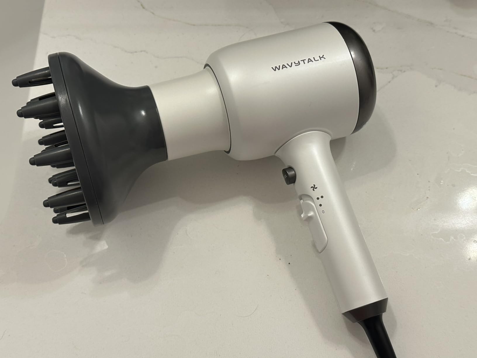 Wavytalk Blown Away Ionic Hair Dryer with Diffuser for Curly Hair customer photo 1