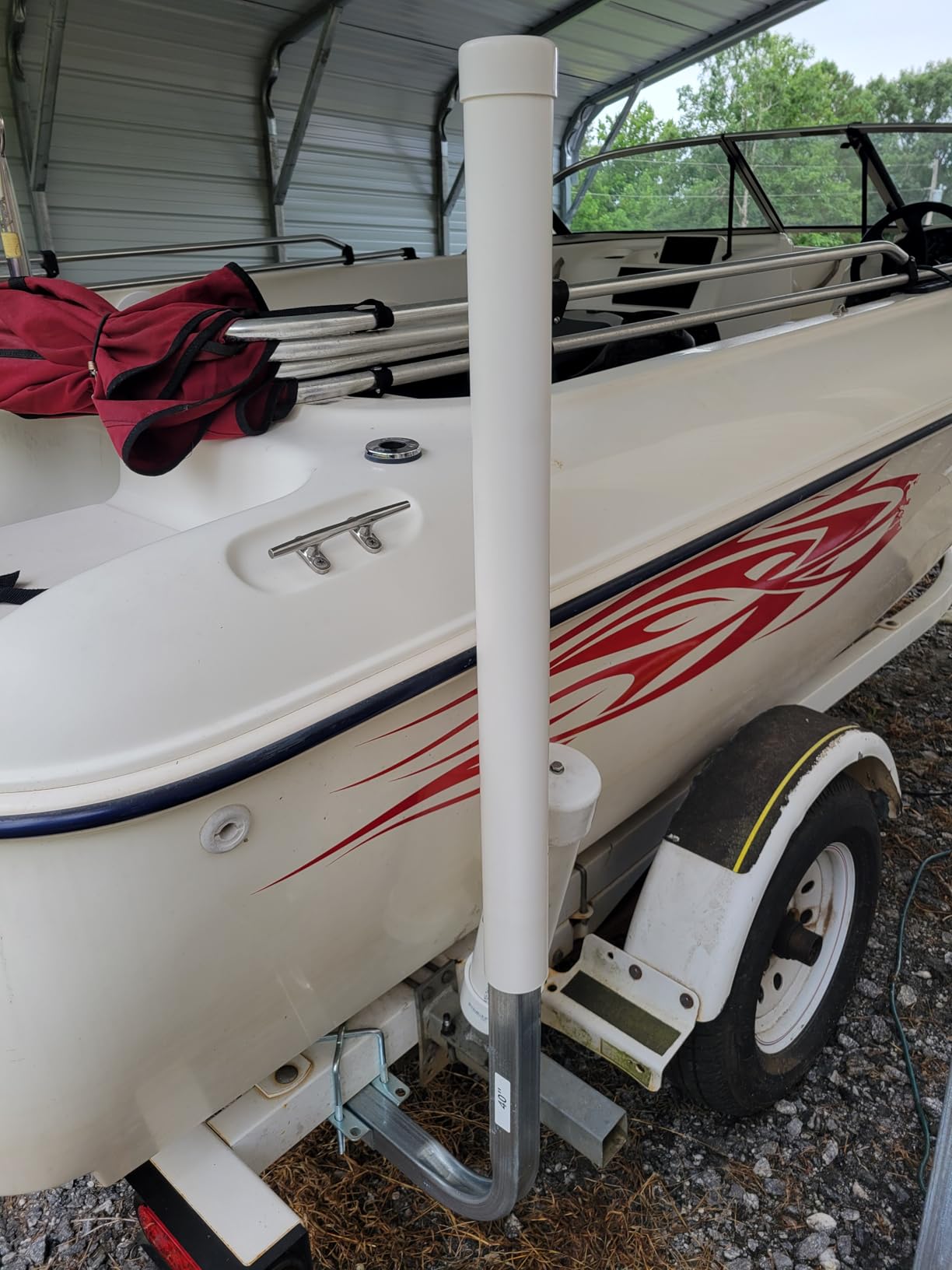 JY PERFORMANCE Boat Trailer Guide-ons, 40