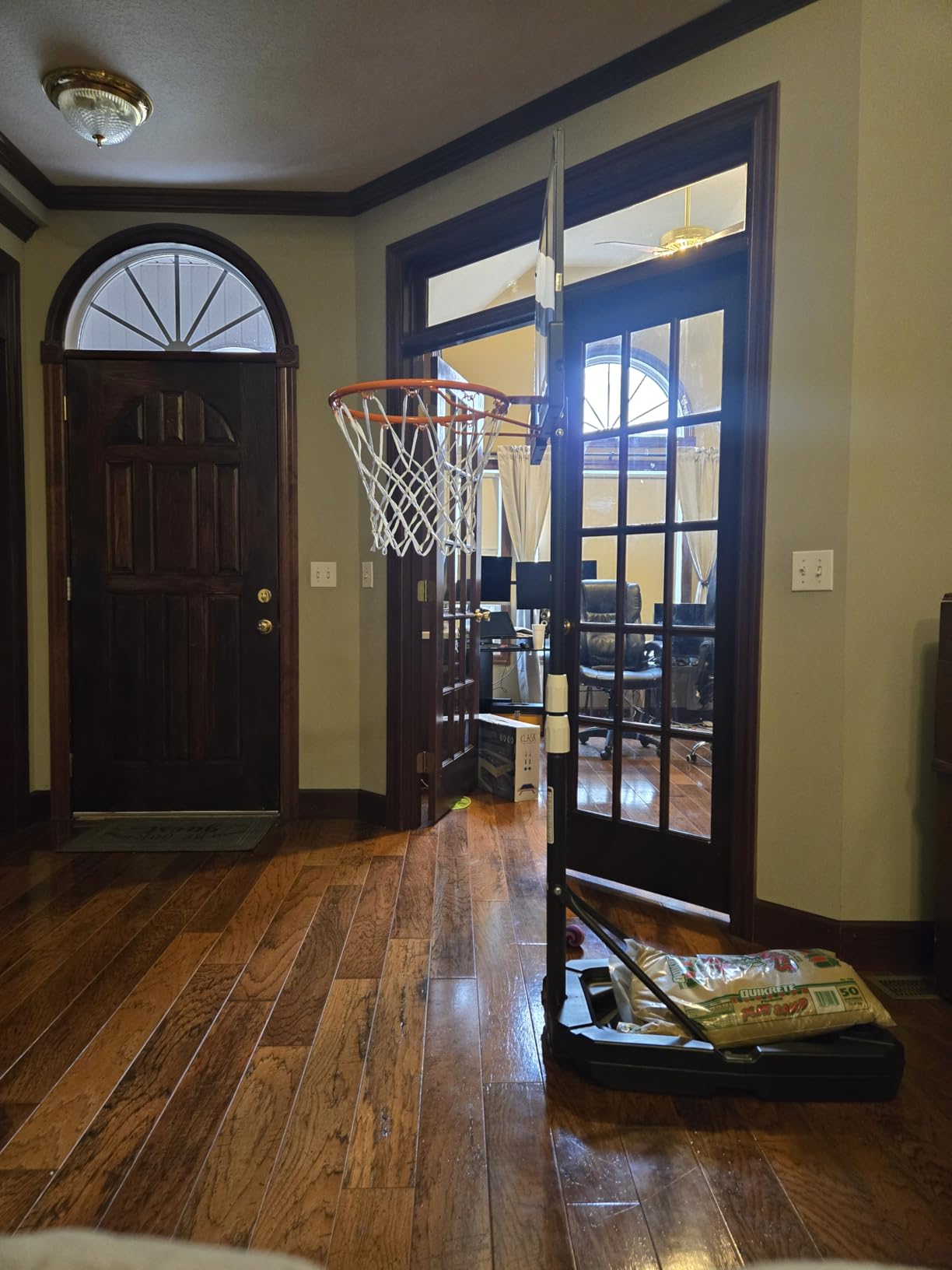 Seray Kids Basketball Hoop Outdoor Patented 6s Safe-Adjust 3.2-7.2FT customer photo 1