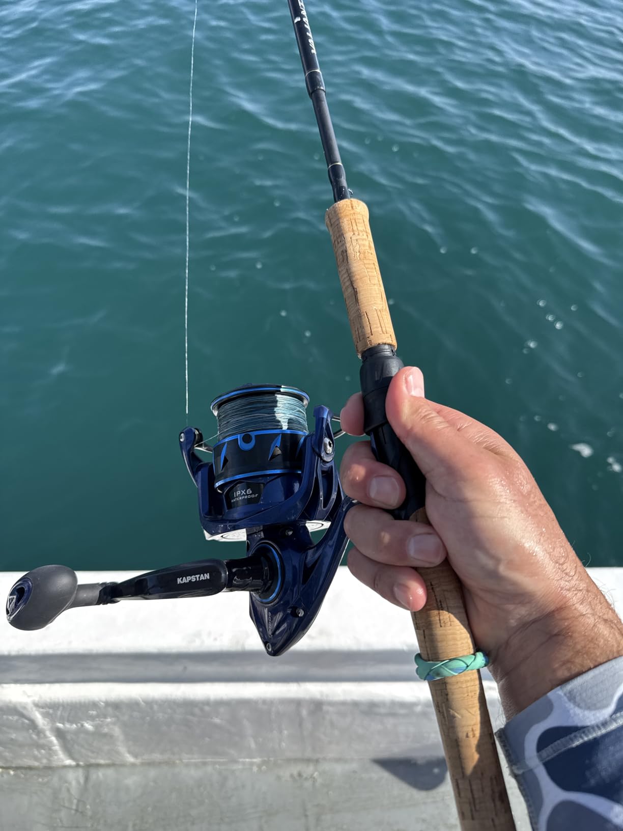 KastKing Kapstan & Elite Saltwater Spinning Fishing Reels | Max Drag: 55 lb, Aluminum Frame, IPX6 Waterproof, Corrosion-Resistant Bearing System, Big Game, For Saltwater customer photo 1