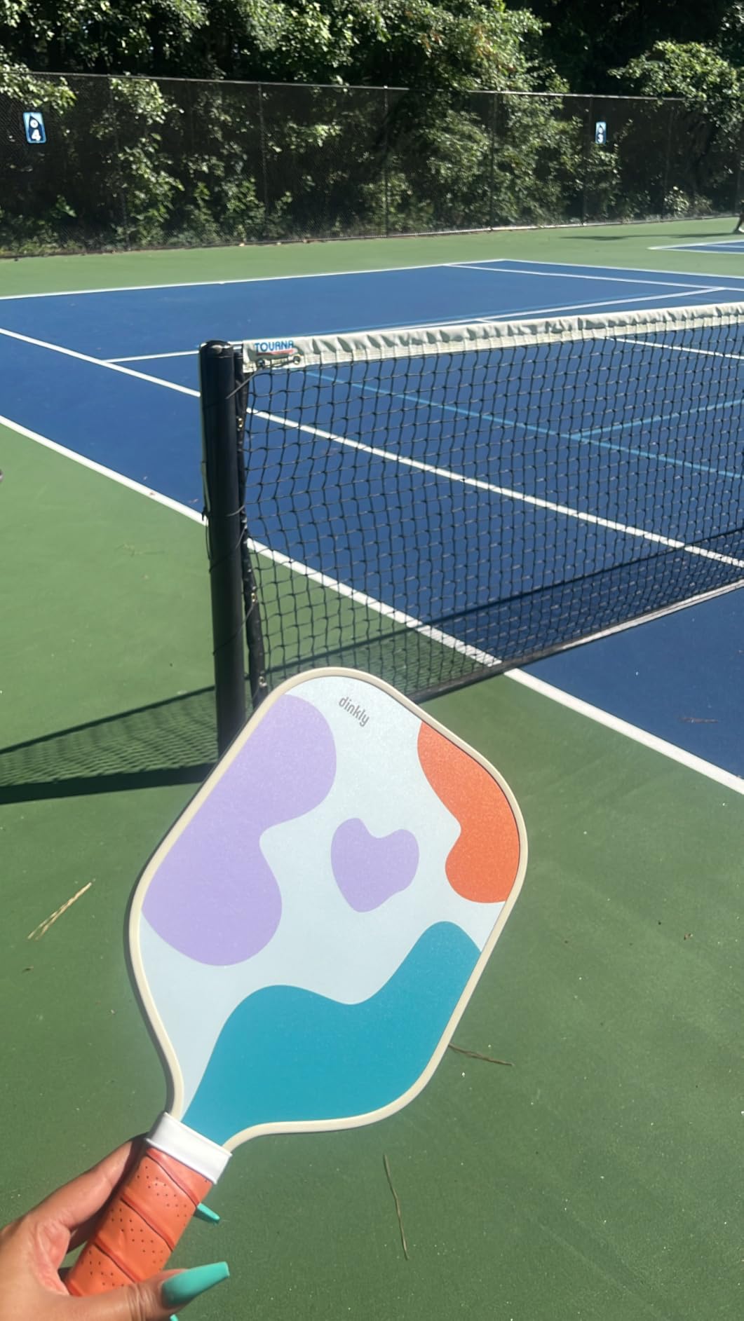 Pickleball Paddles Set of 2/4, USAPA Approved Pickleball Rackets | Graphite or Fiberglass, 2/4 Rackets, 4 Balls and 1 Portable Carry Bag, Aesthetic Pickle Ball Set for Men Women Beginner customer photo 1