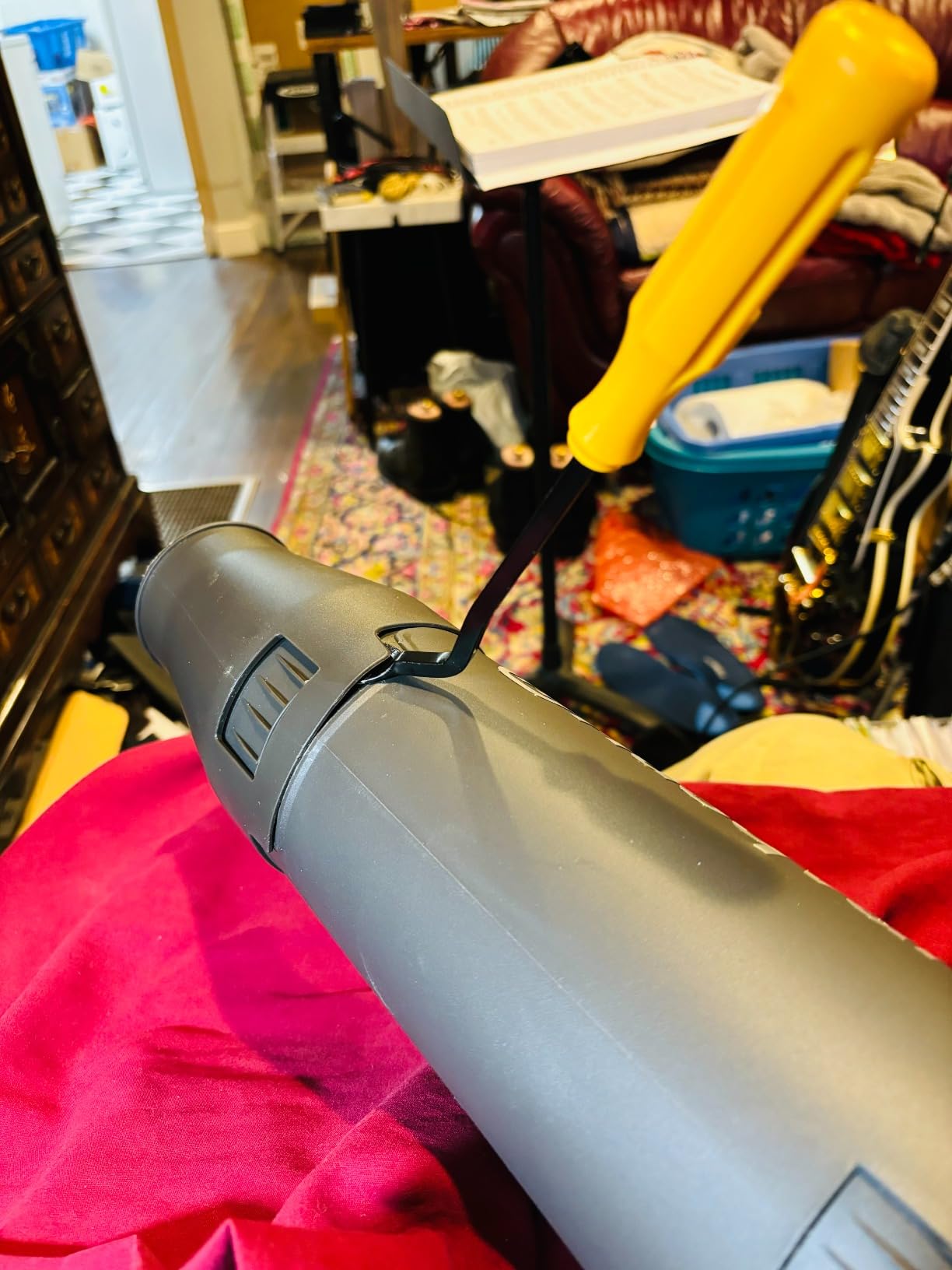 Husqvarna Leaf Blaster 350iB Battery Powered Cordless Leaf Blower, 800-CFM, 200-MPH customer photo 2