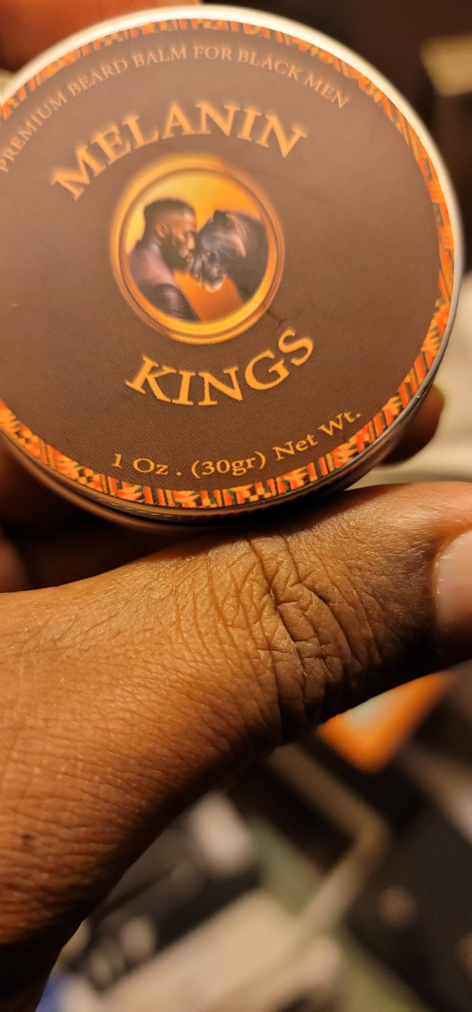 Melanin Kings Beard Grooming Kit for Men - Formulas With Ancient African Natural Ingredients | Beard Wash, Oil, Balm, Brush, Comb, Trimming Scissors customer photo 1